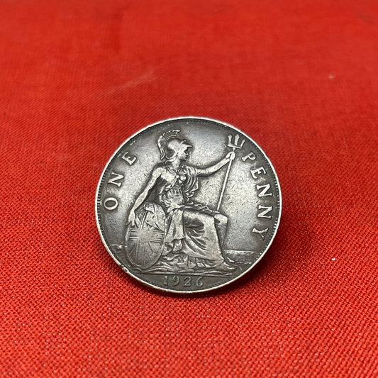 King George V One Penny Dated 1926
