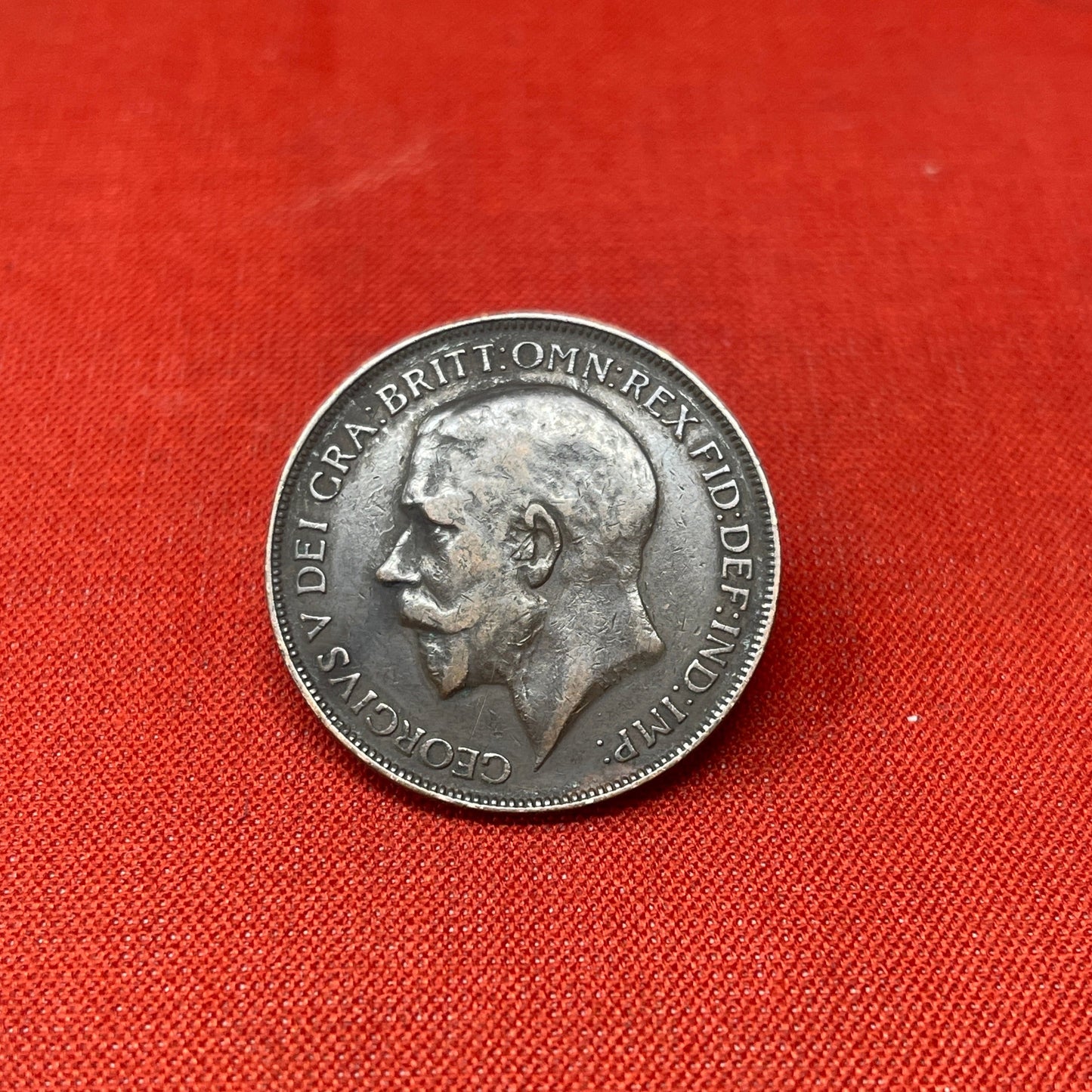 King George V One Penny Dated 1926