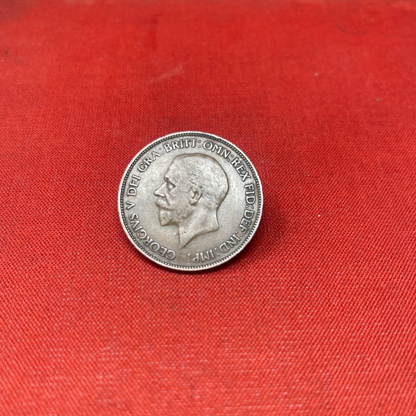 King George V One Penny Dated 1928
