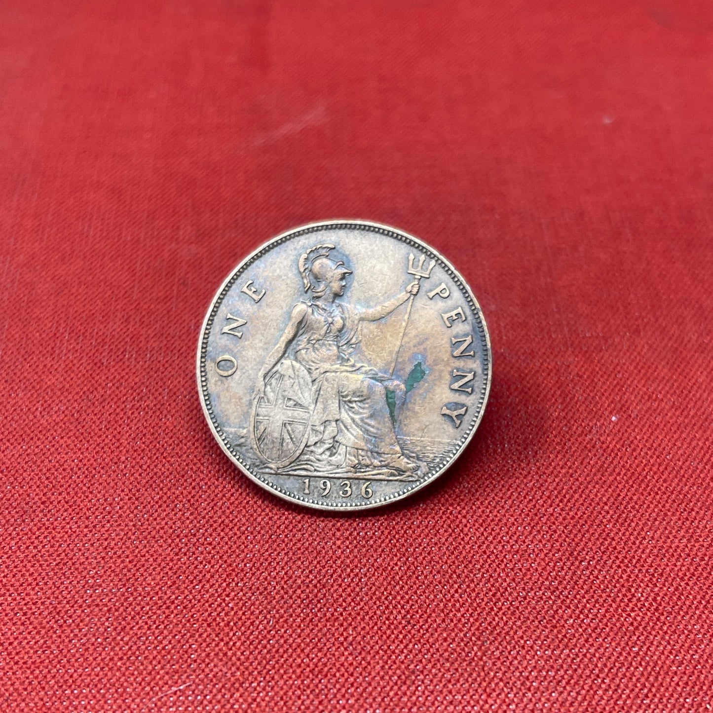 King George V One Penny Dated 1930
