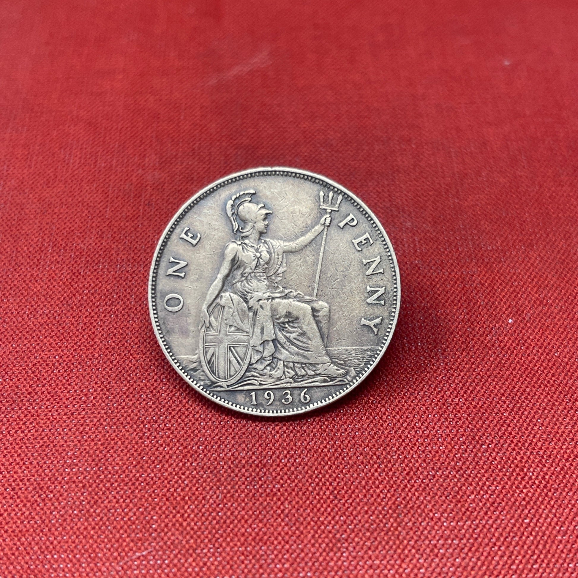 King George V One Penny Dated 1930
