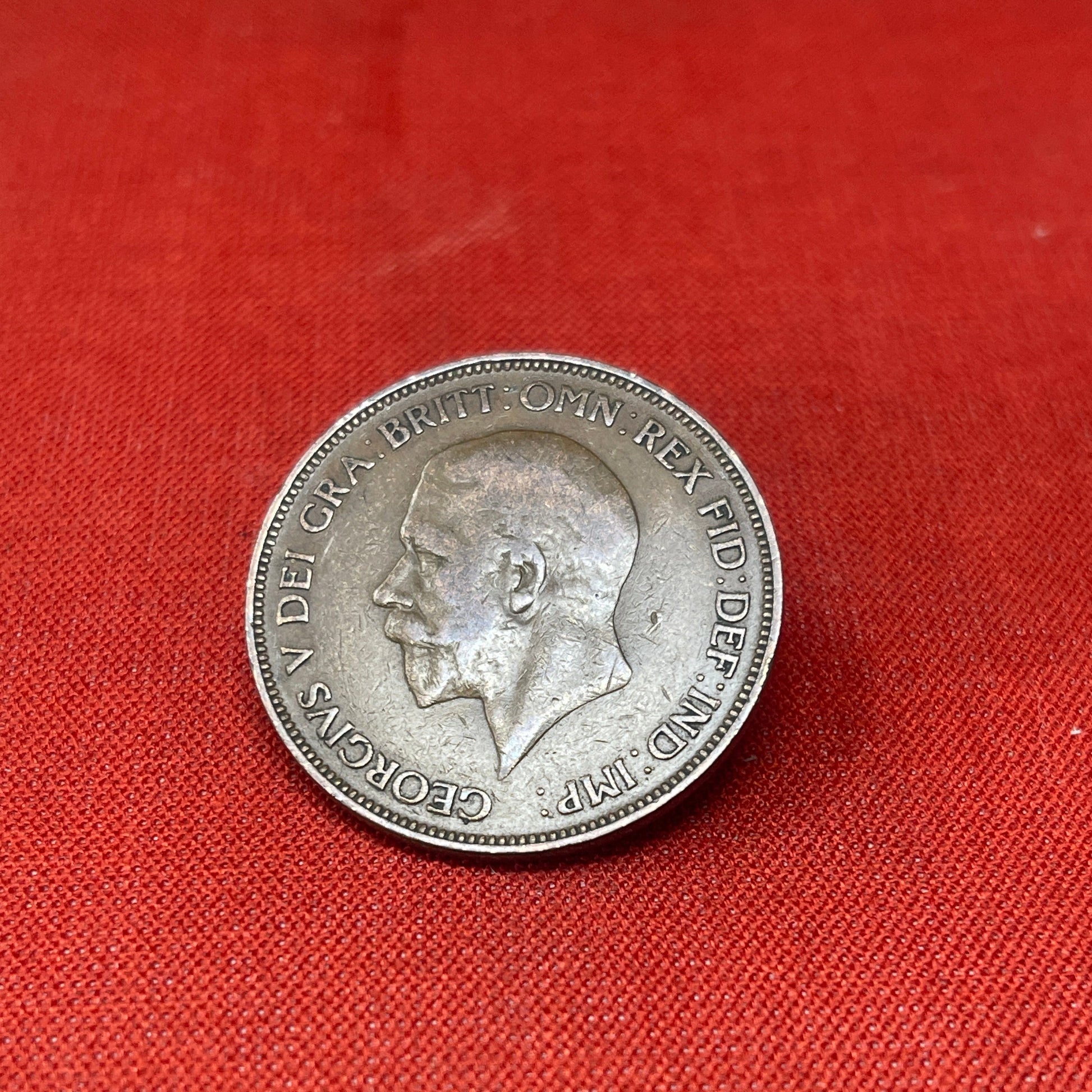 King George V One Penny Dated 1932