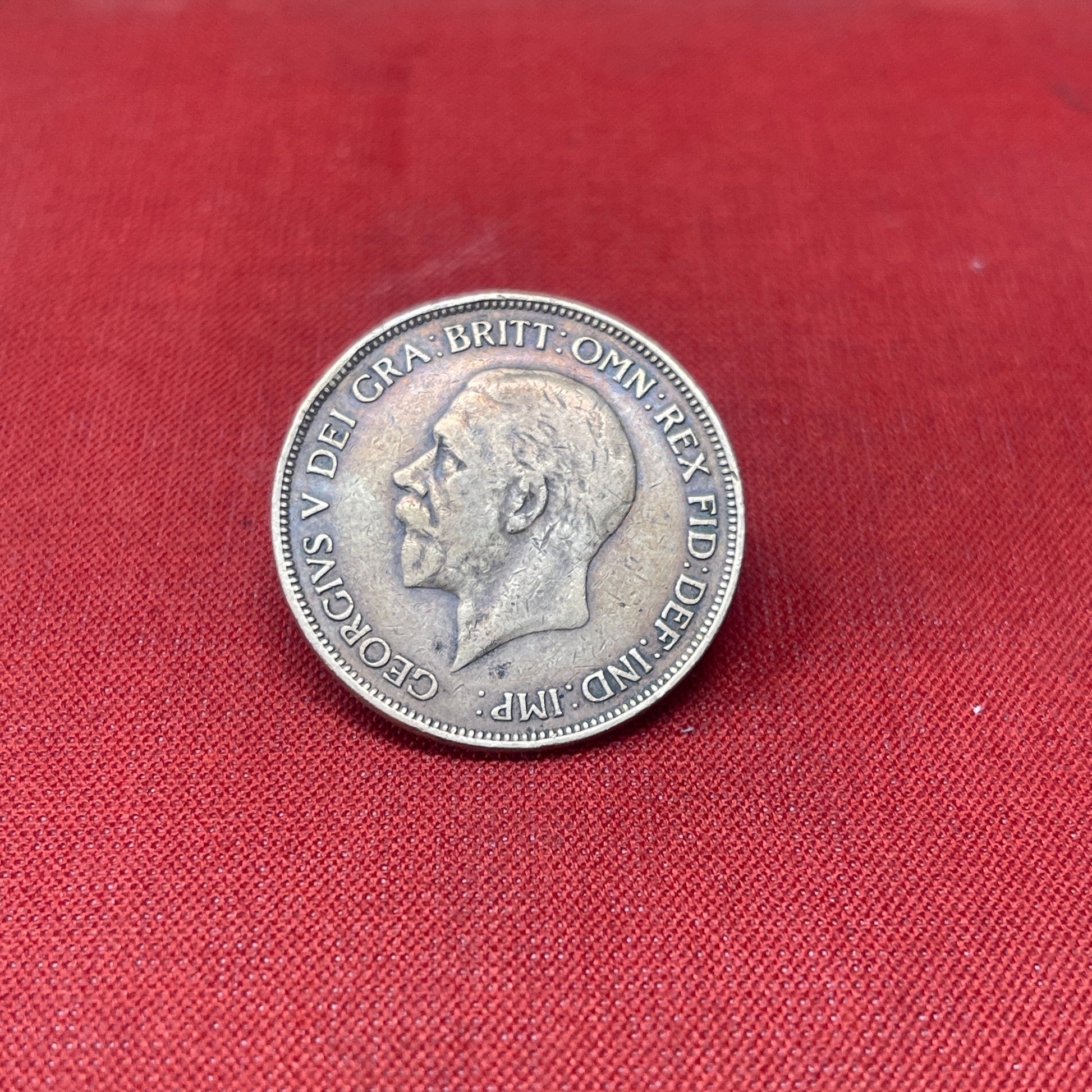 King George V One Penny Dated 1932
