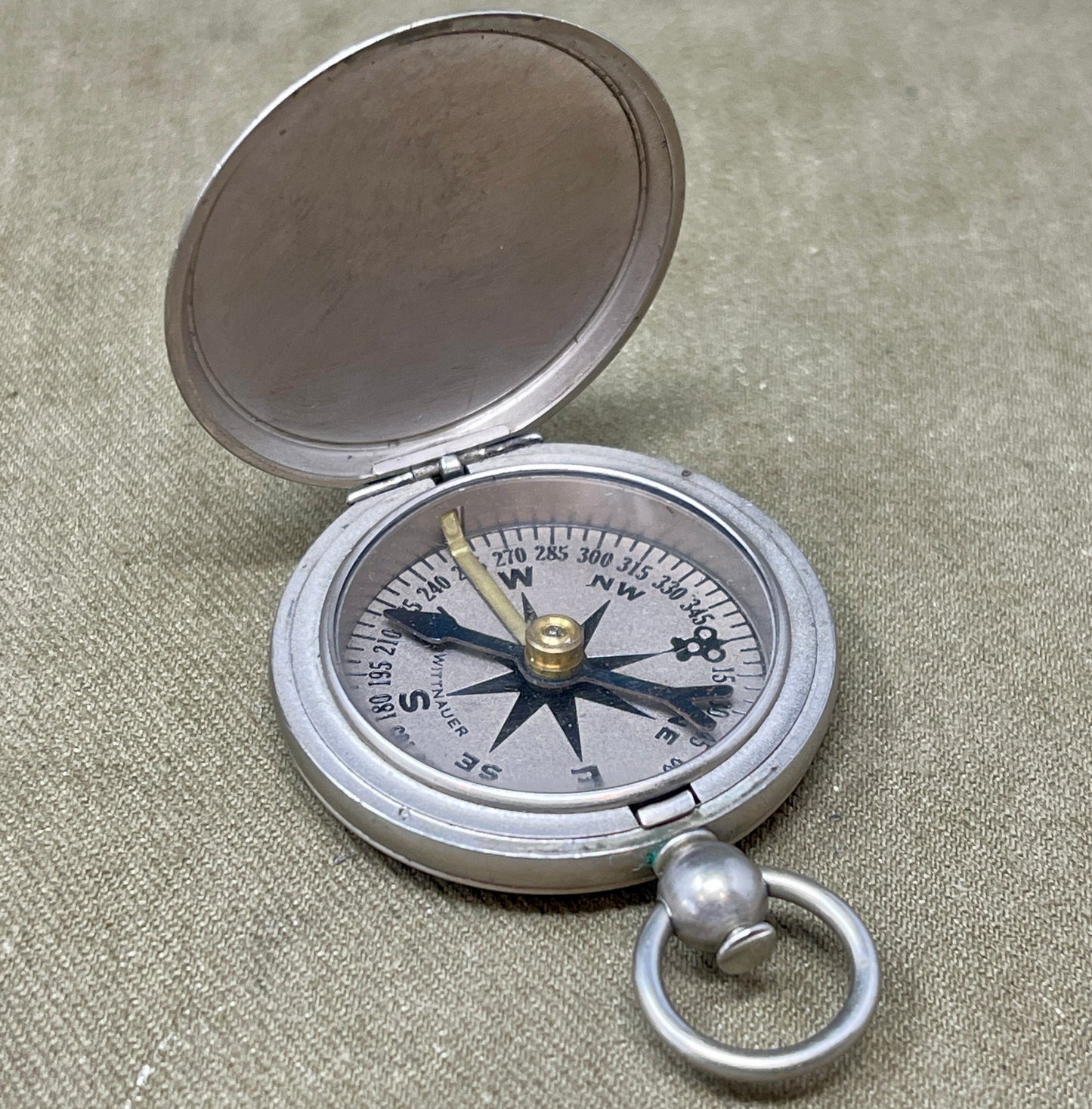 WWI / II U.S.A. Wittnauer Compass. Marked US