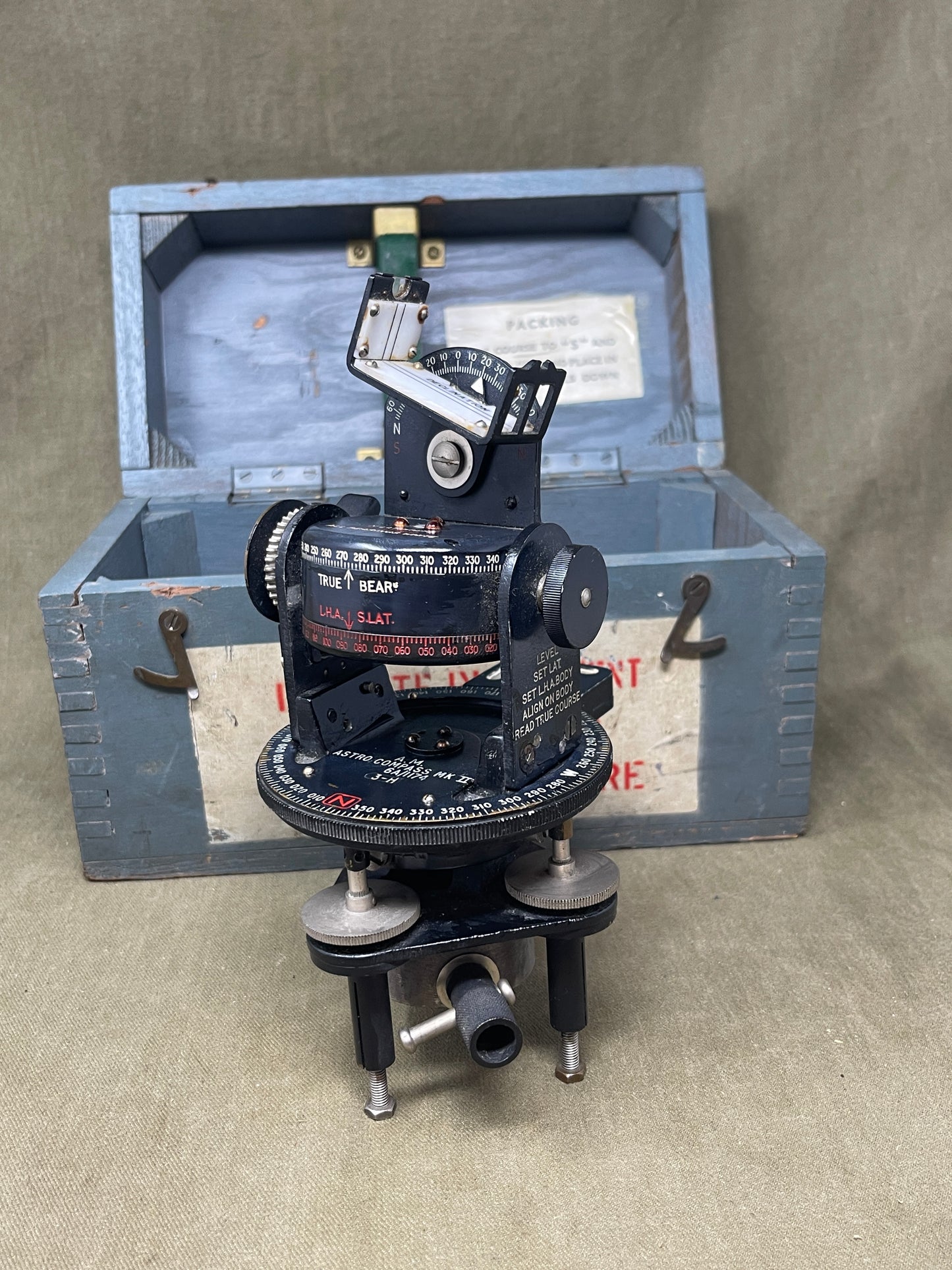 Royal Air Force WWII RAF Bomber Aircraft ASTRO MK II Compass