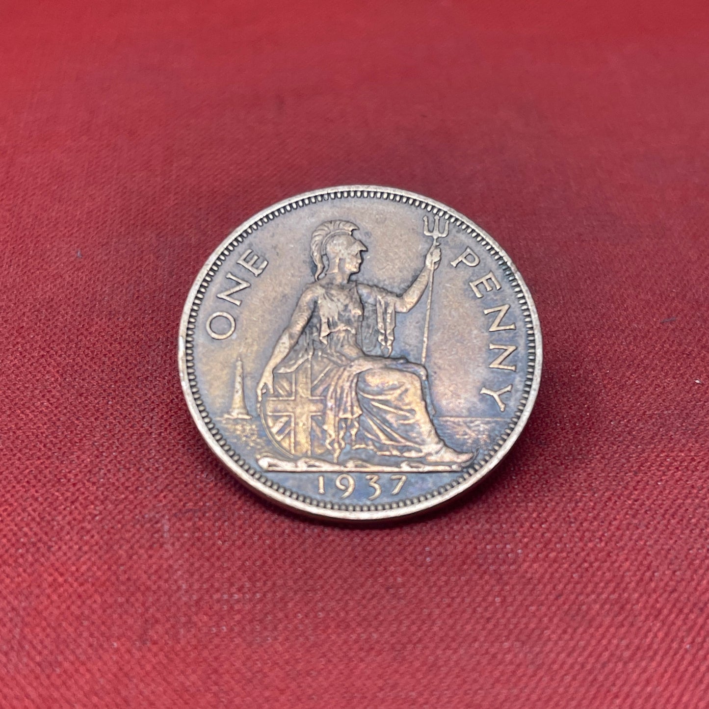 Explore the historical significance of the King George VI One Penny coin, minted from 1937 to 1952. Ideal for collectors and history enthusiasts seeking an authentic piece of British numismatic heritage