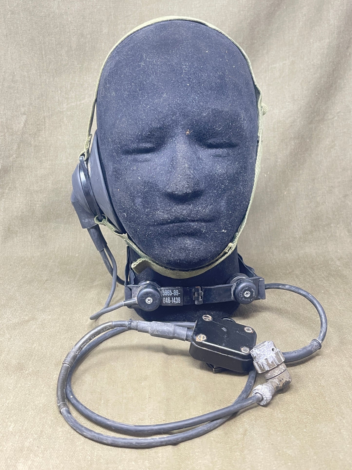 PRC 349 Military Radio Headset – Surplus Stock in Good Order