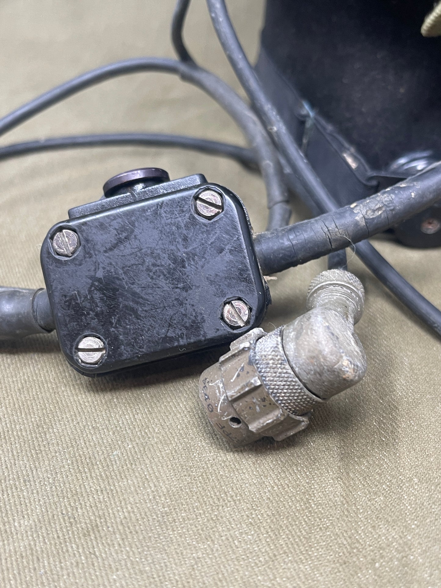 PRC 349 Military Radio Headset – Surplus Stock in Good Order