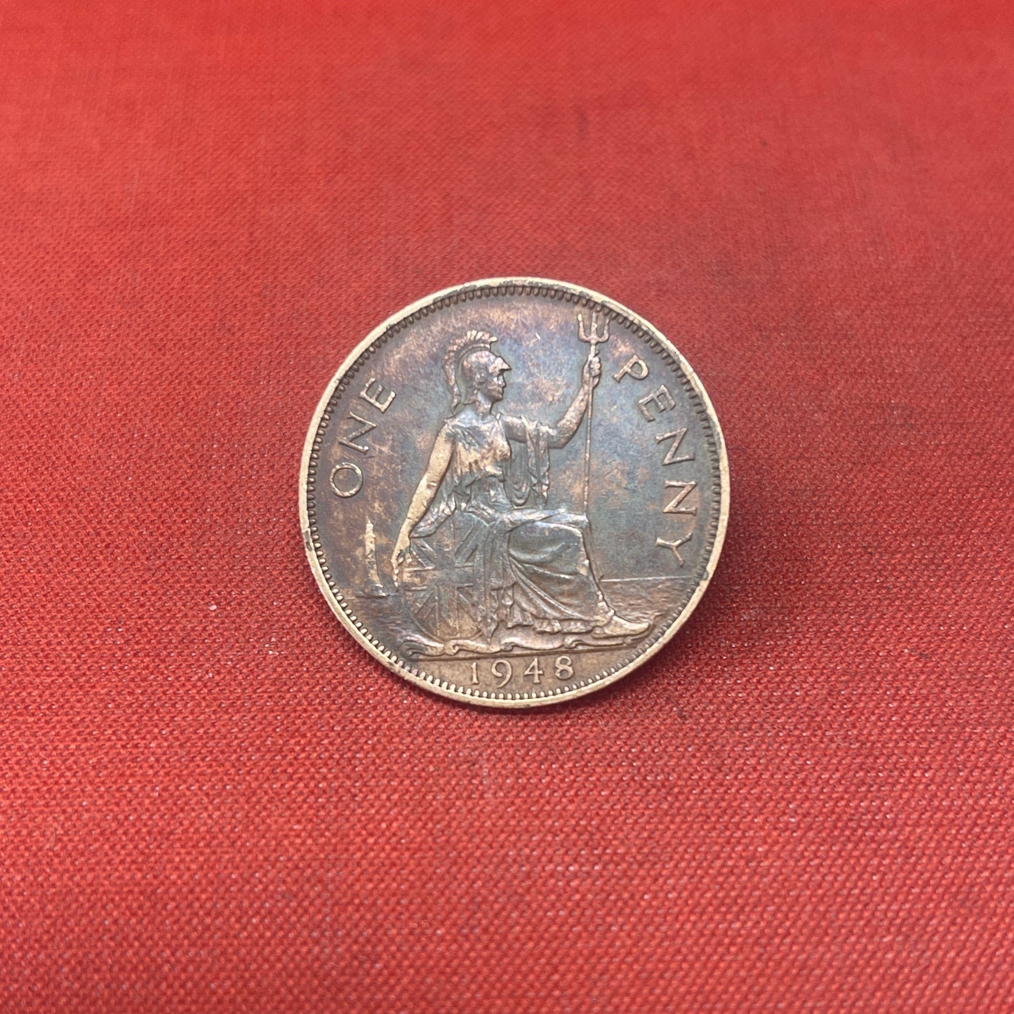 King George VI 1947 One Penny