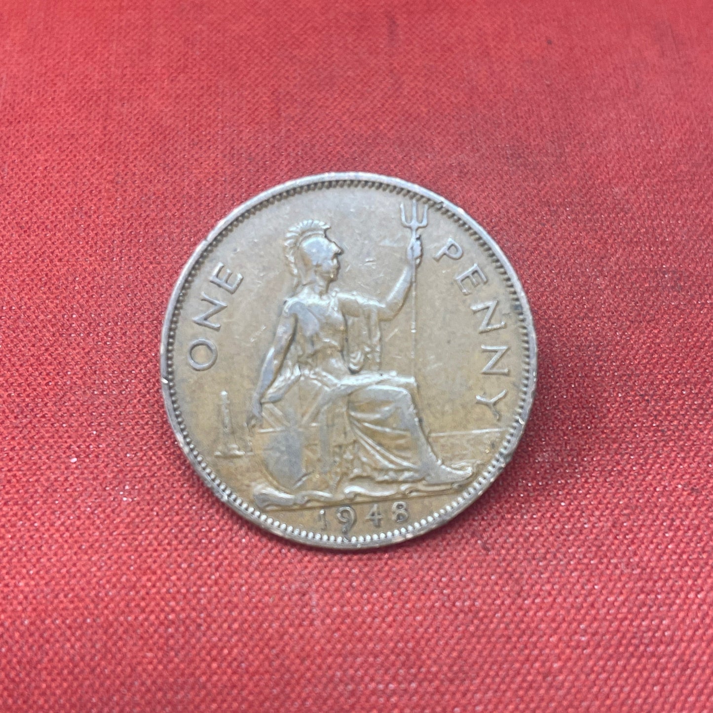 King George VI 1947 One Penny