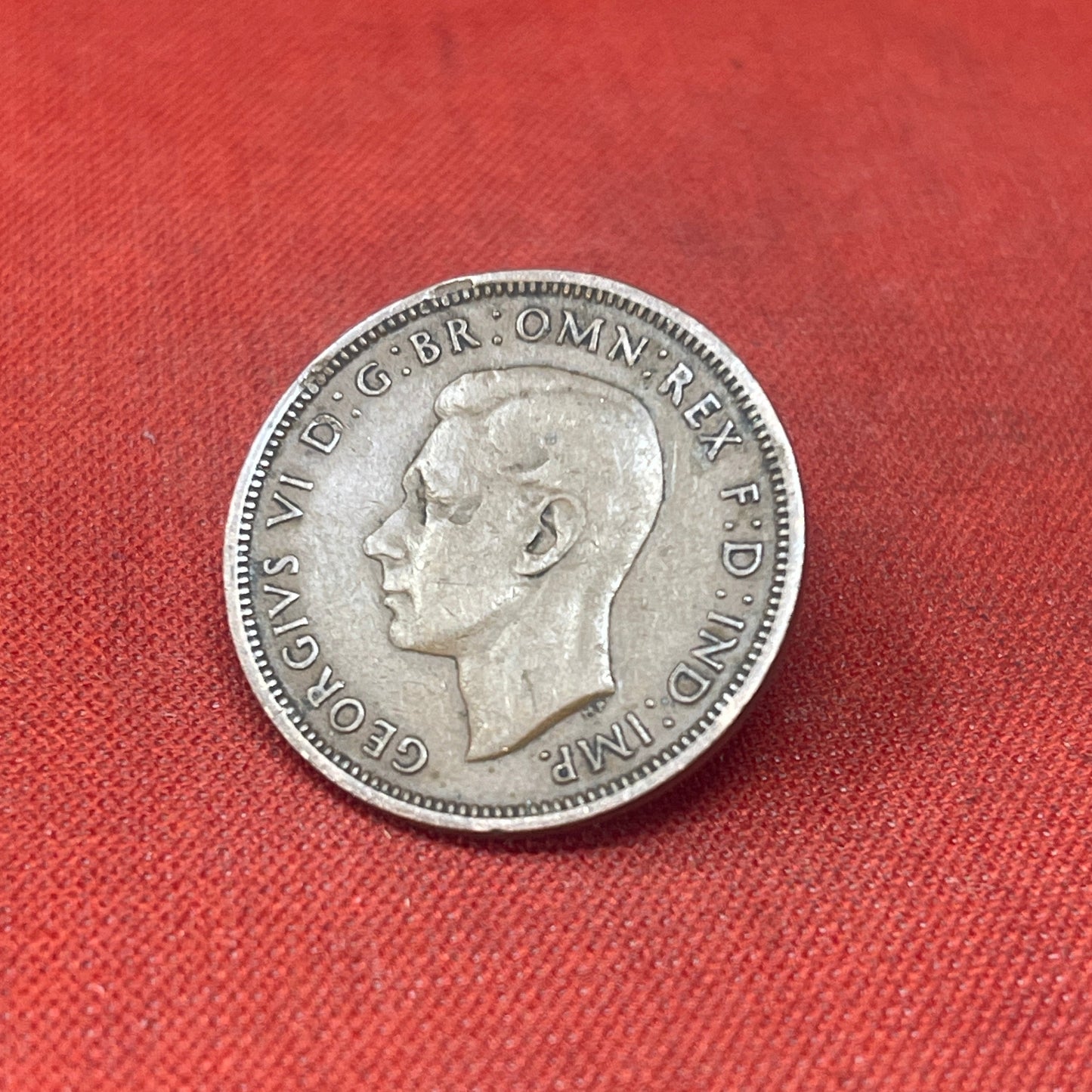 King George VI 1939 Half Penny