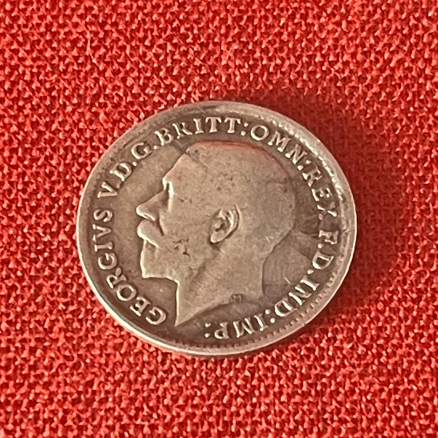 George V, Threepence 1916 (.925 Sterling Silver) Fine