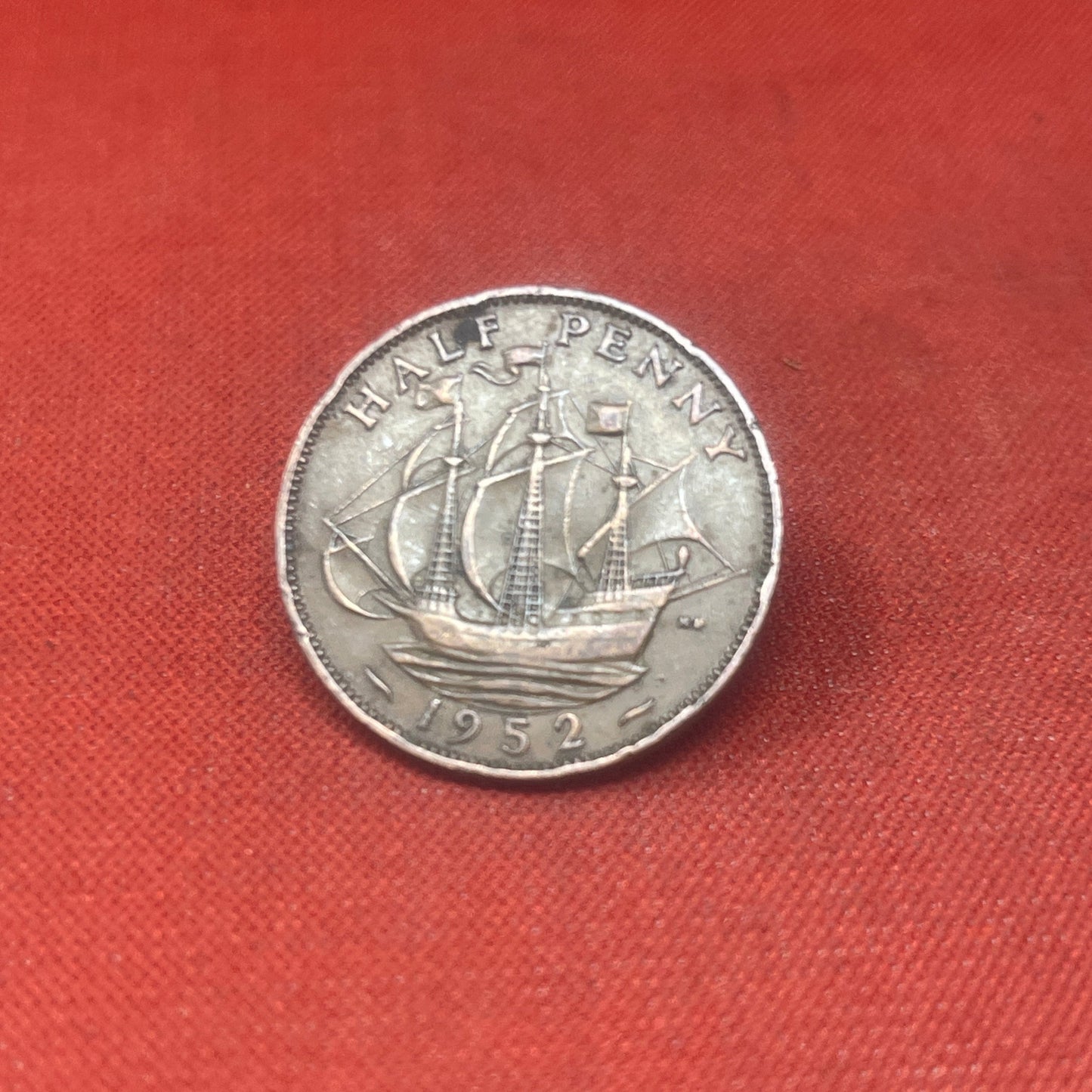 King George VI 1952 Half Penny
