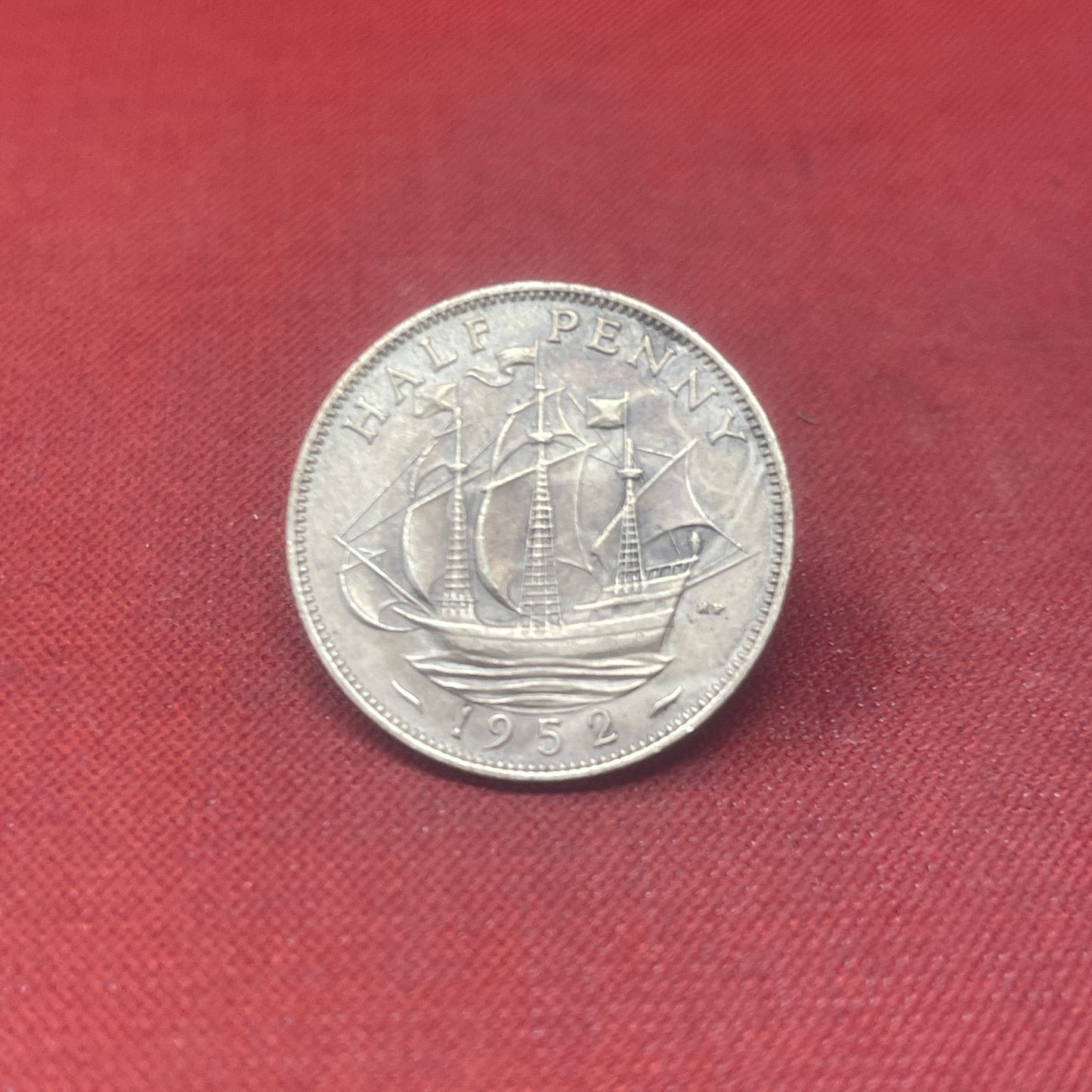 King George VI 1952 Half Penny