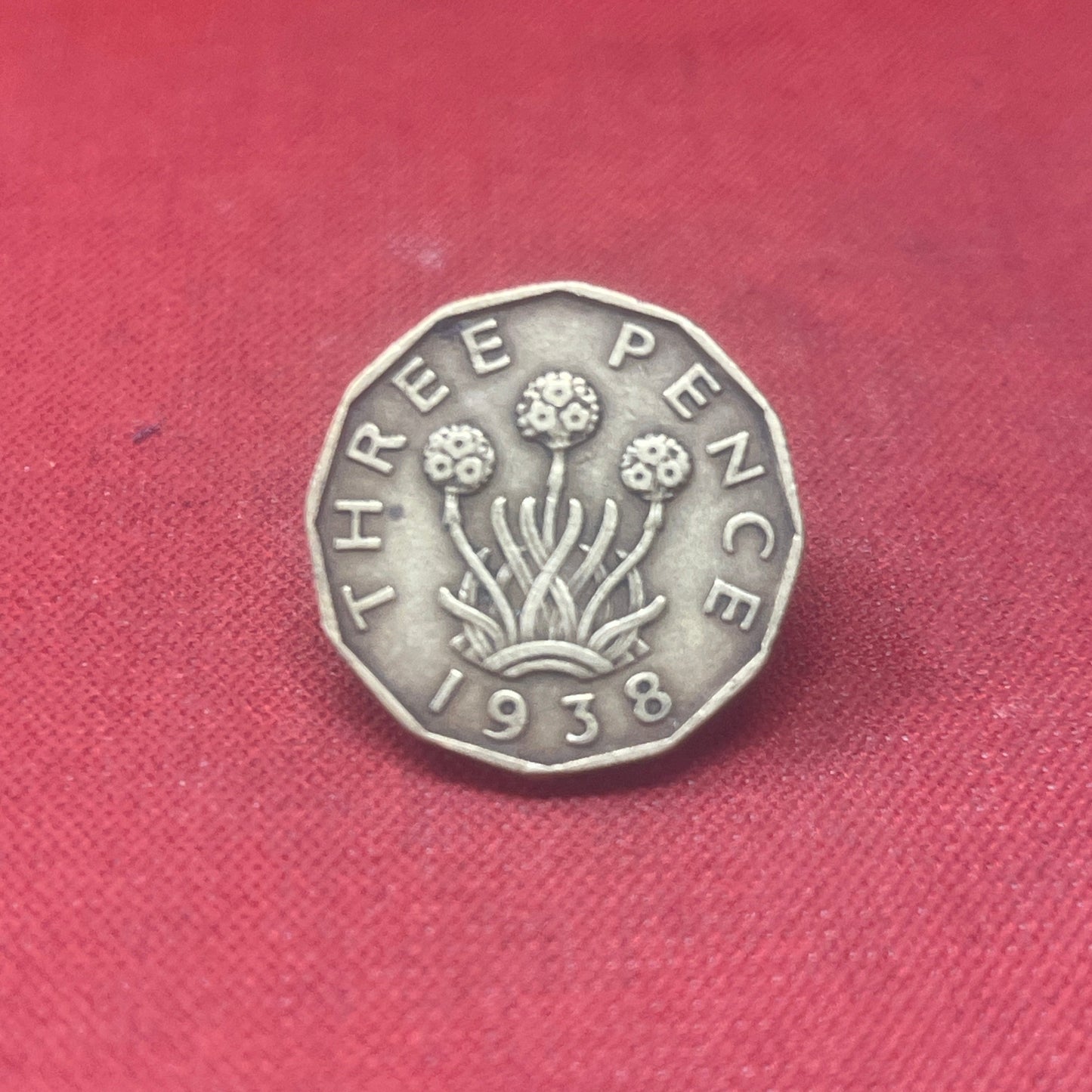King George VI 1937 Threepence Coin