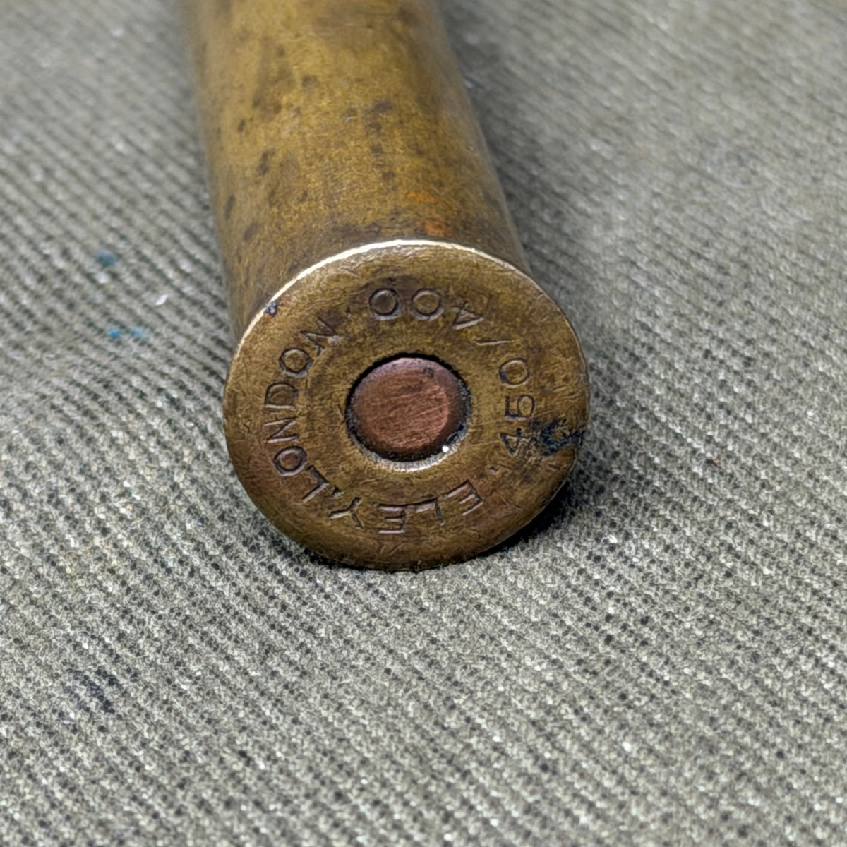 Original British Eley .450/.400 Nitro Express Rifle Cartridge – London – Inert