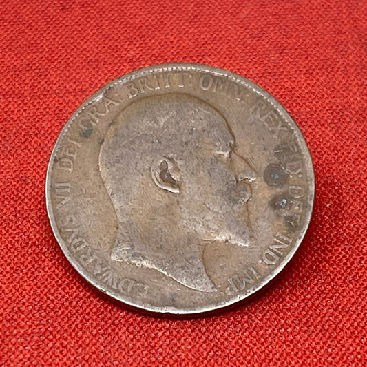 King Edward VII One Penny Dated 1912