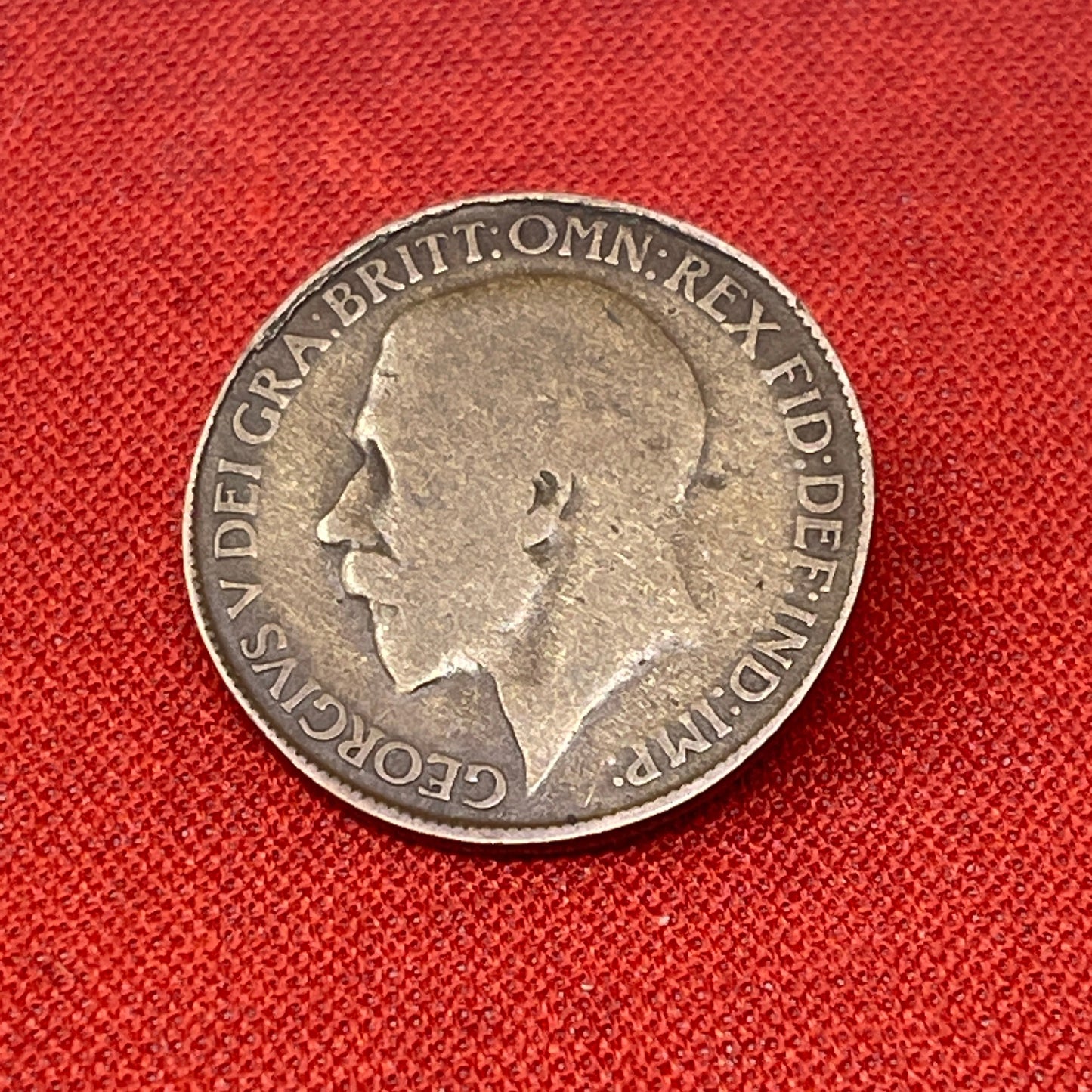 King George V One Penny Dated 1912