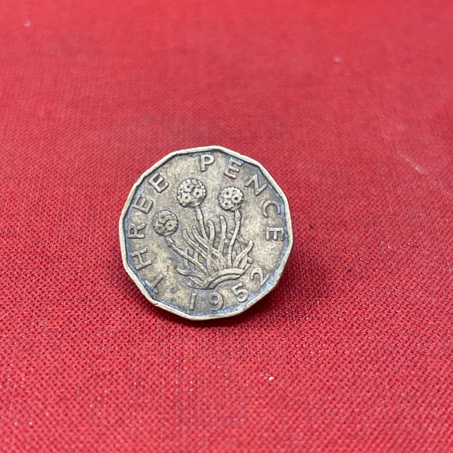 King George VI 1952 Threepence Coin