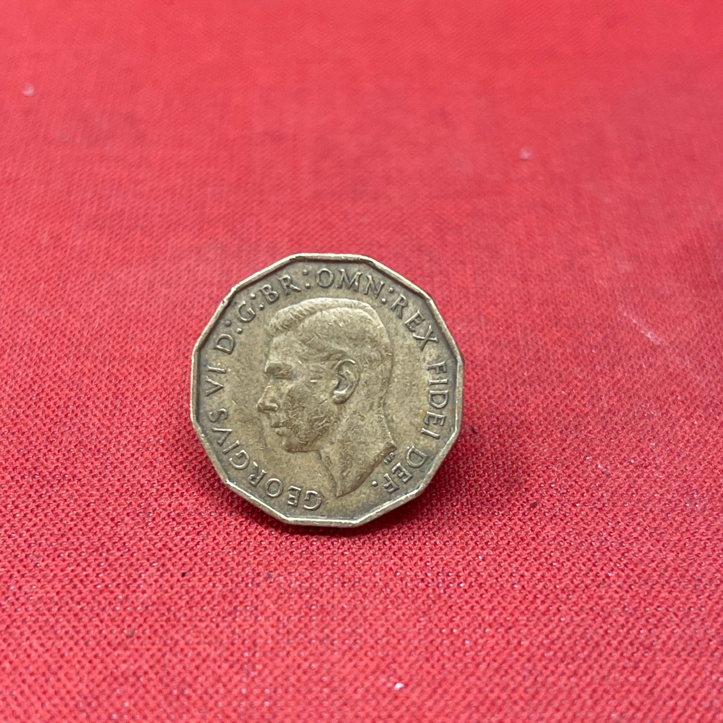 King George VI 1952 Threepence Coin