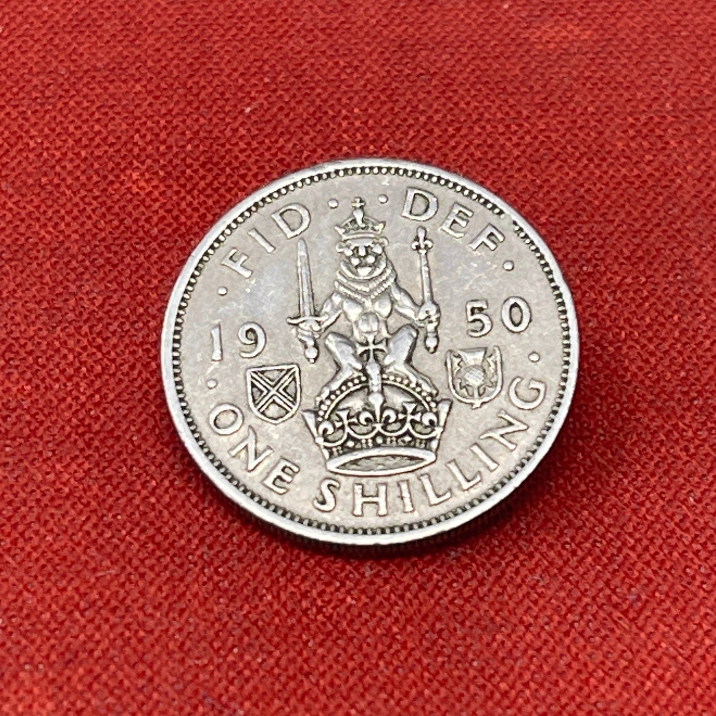 1950 King George VI One Shilling