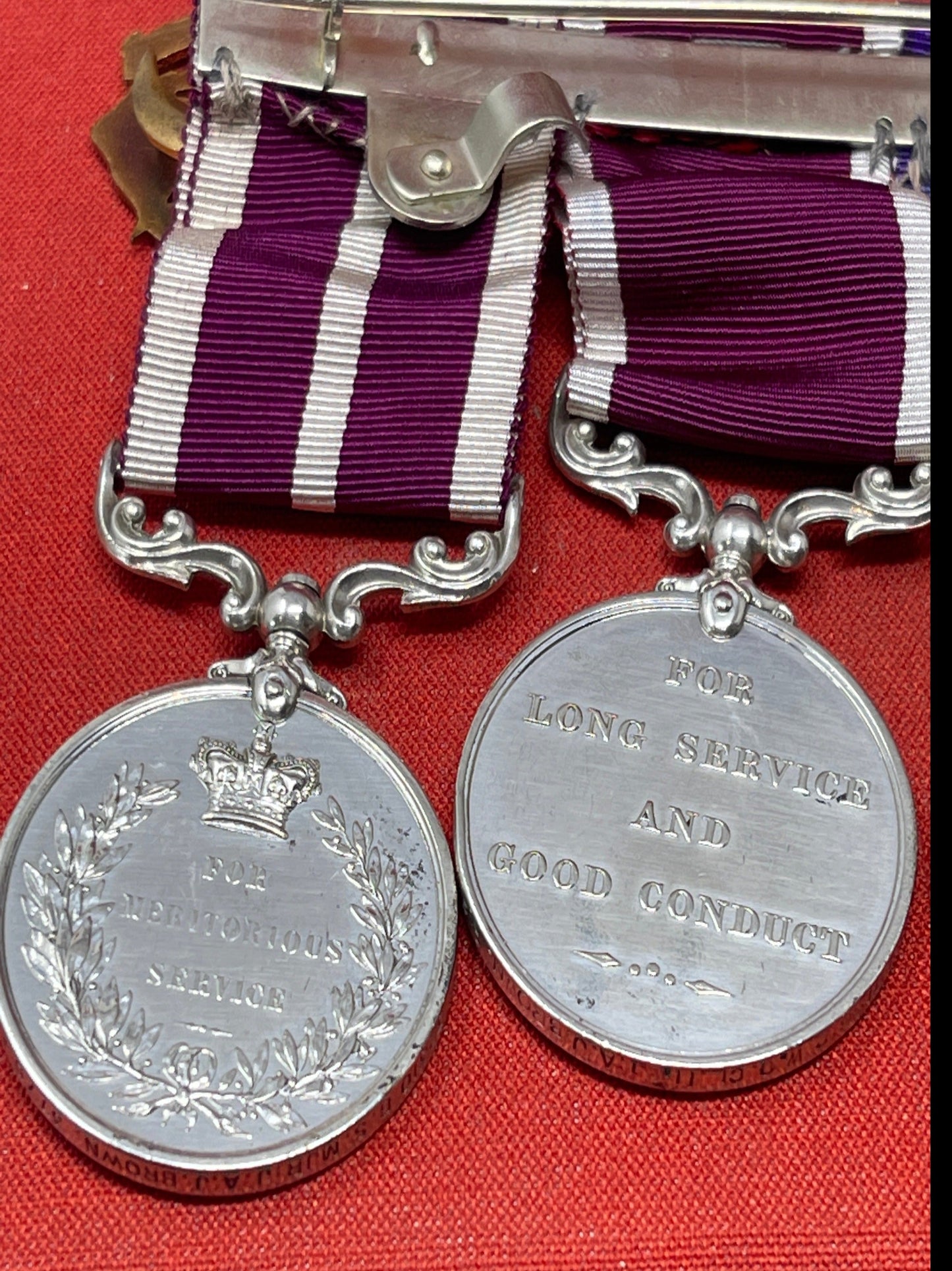 32310 Sjt J Brown R.F.A WW1 Trio, LSGC, MSM