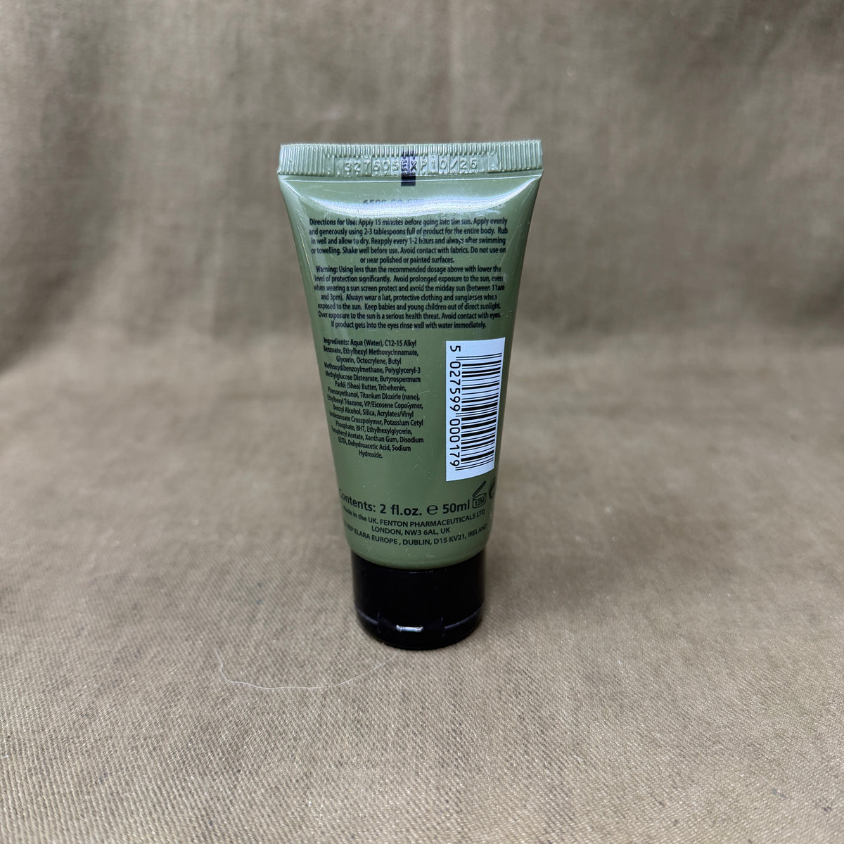 Original British Army DELPH SPF30 Sun Cream & Moisturiser – 50ml – Military Issue