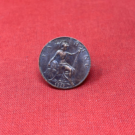 1917 Dated King George V Farthing