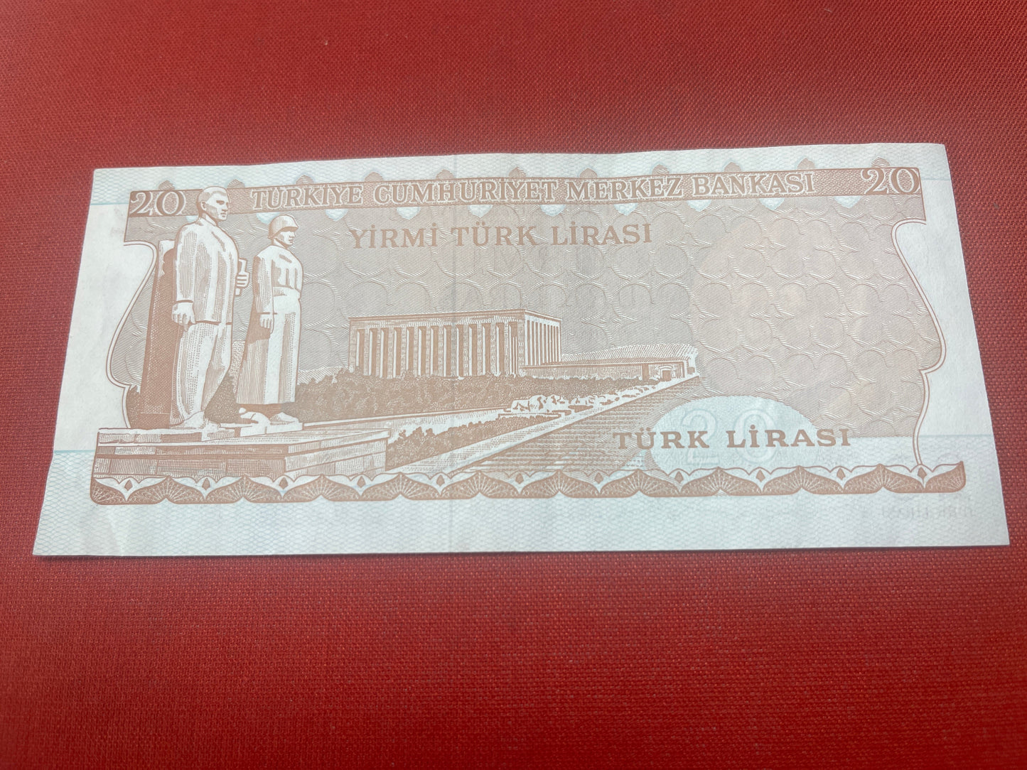 TURKEY 20 LIRAS - Issue Date 1970