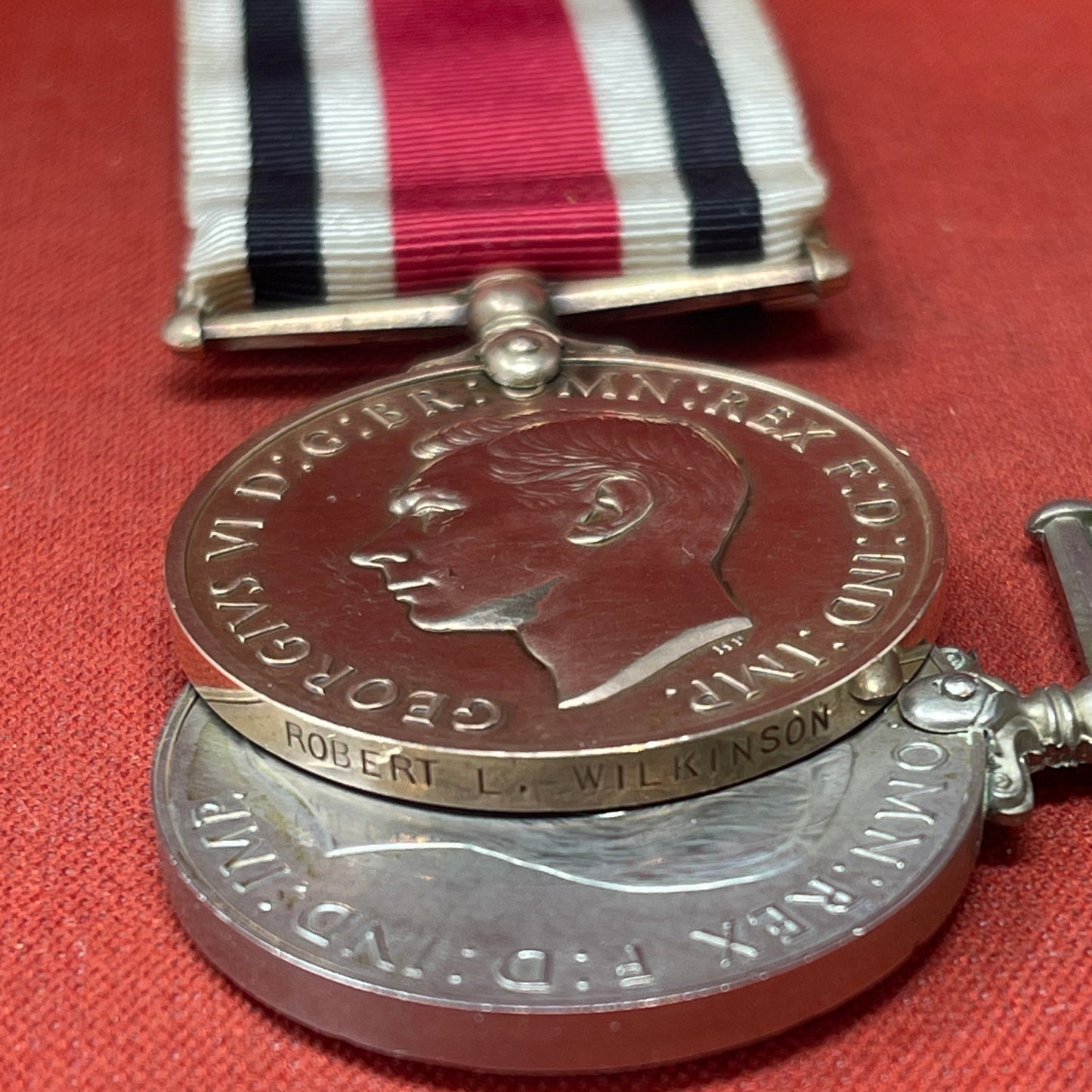 WW2 Pair of British War Medals, Defence Medal, 1939-45 Medal.