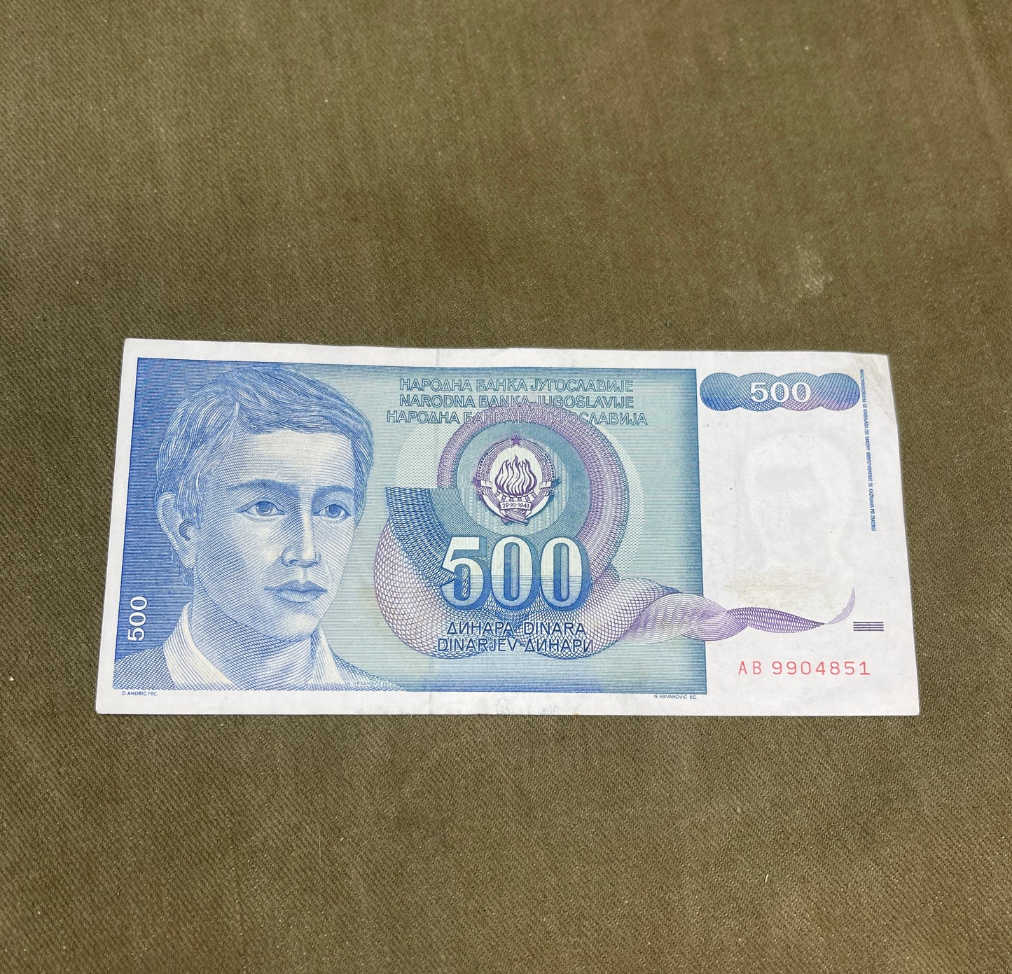 This collection of vintage Yugoslavian banknotes features a mix of denominations and designs from the former Socialist Federal Republic of Yugoslavia, a nation that dissolved in the early 1990s. Spanning several decades—primarily from the 1950s to the 1990s—these notes reflect the country’s dynamic political and economic history. Denominations may include 10, 50, 100, 500, 1,000, 5,000, or even hyperinflation-era notes in the millions, with portraits of workers, scholars, and historical figures, along with
