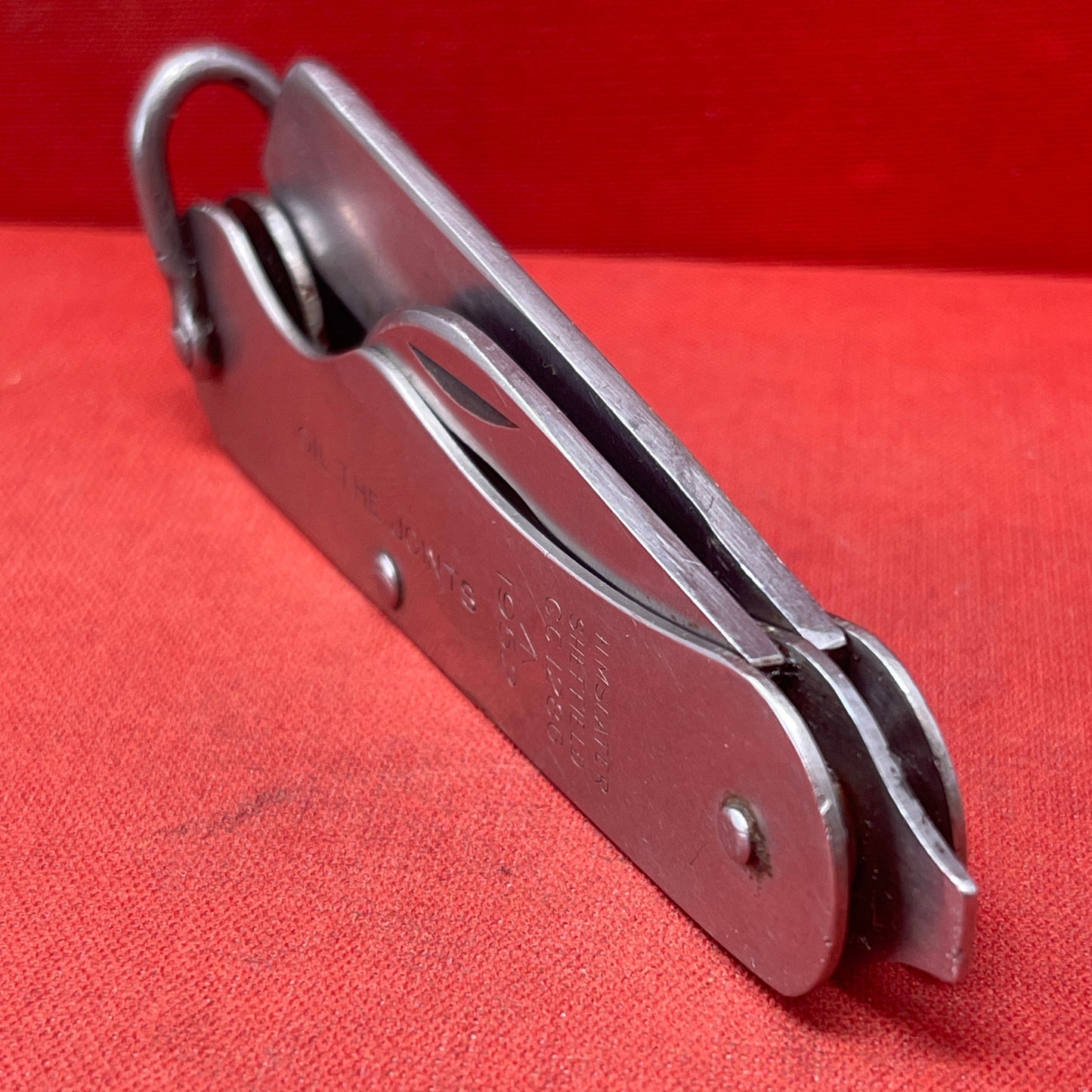 British 1952 Dated Army Pocket Knife H.M. Slater Sheffield CC1286