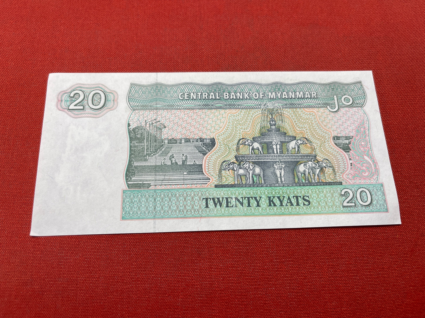 Socialist Republic of the Union of Burma 20 Kyats