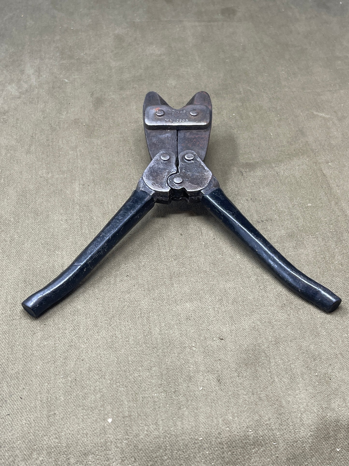 Original WWII British Small Wire Cutters Dated 1941 Made by WT