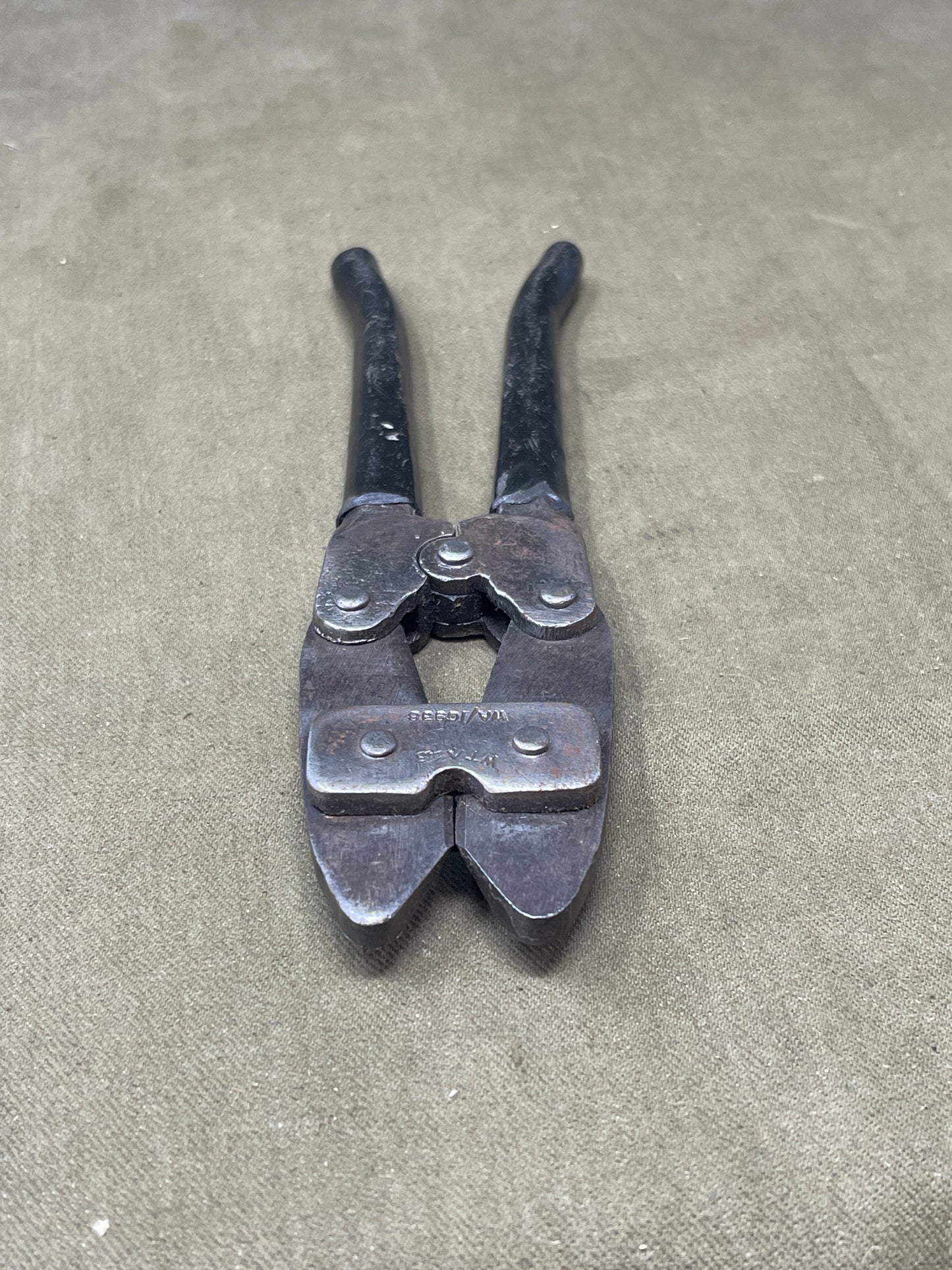 Original WWII British Small Wire Cutters Dated 1941 Made by WT