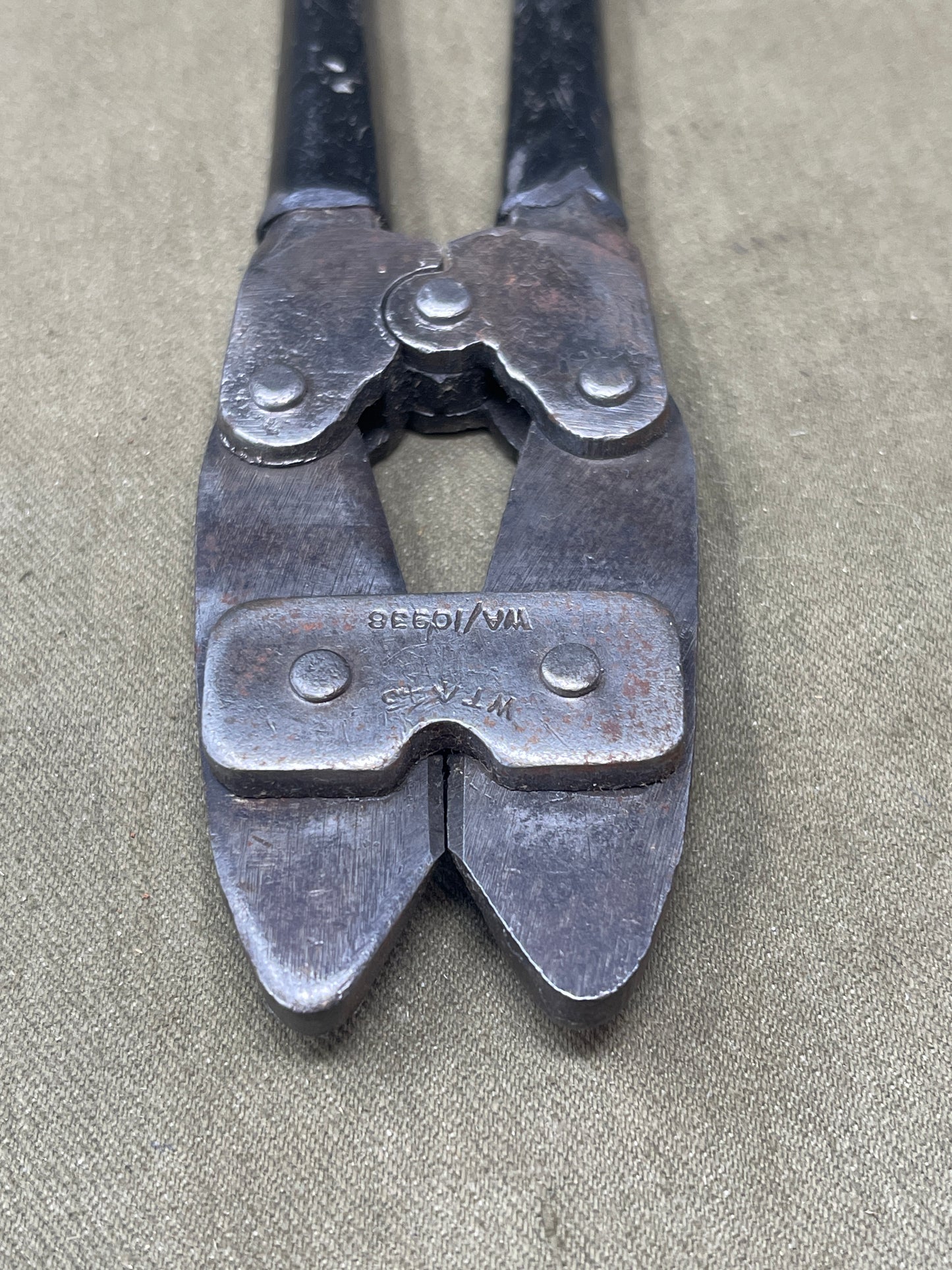 Original WWII British Small Wire Cutters Dated 1941 Made by WT