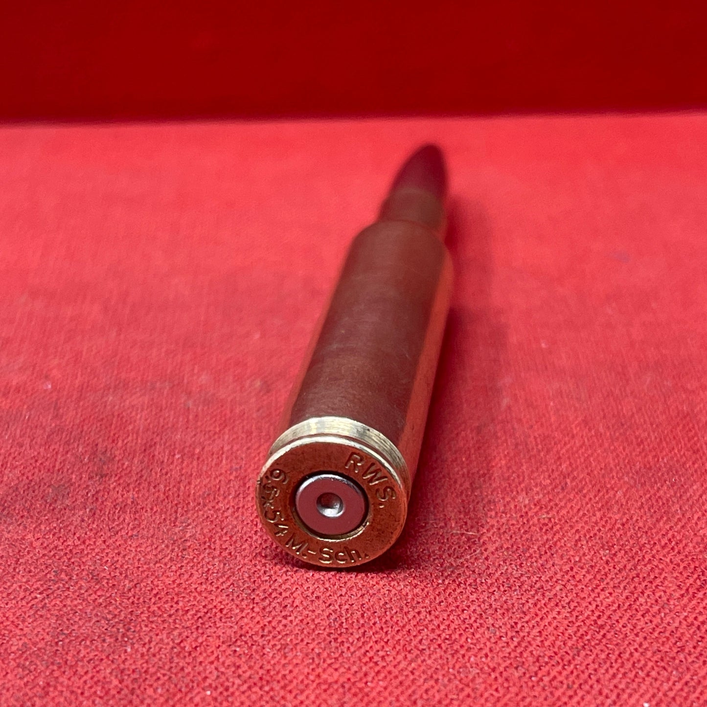 R.W.S 6.5x54 M-Sch INERT Brass Cartridge