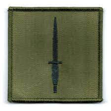 Royal Marines Tactical Recognition Flash "Commando Dagger"
