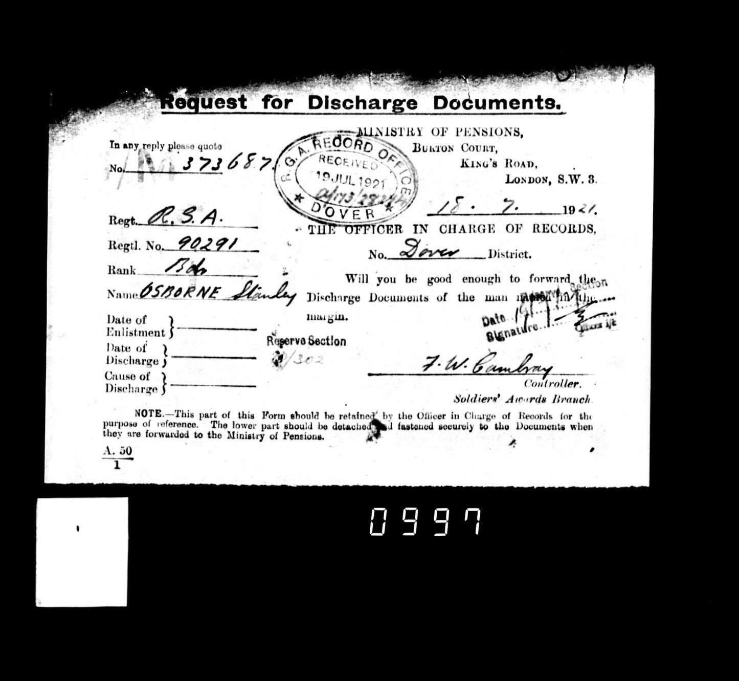 ww1 soldiers service record