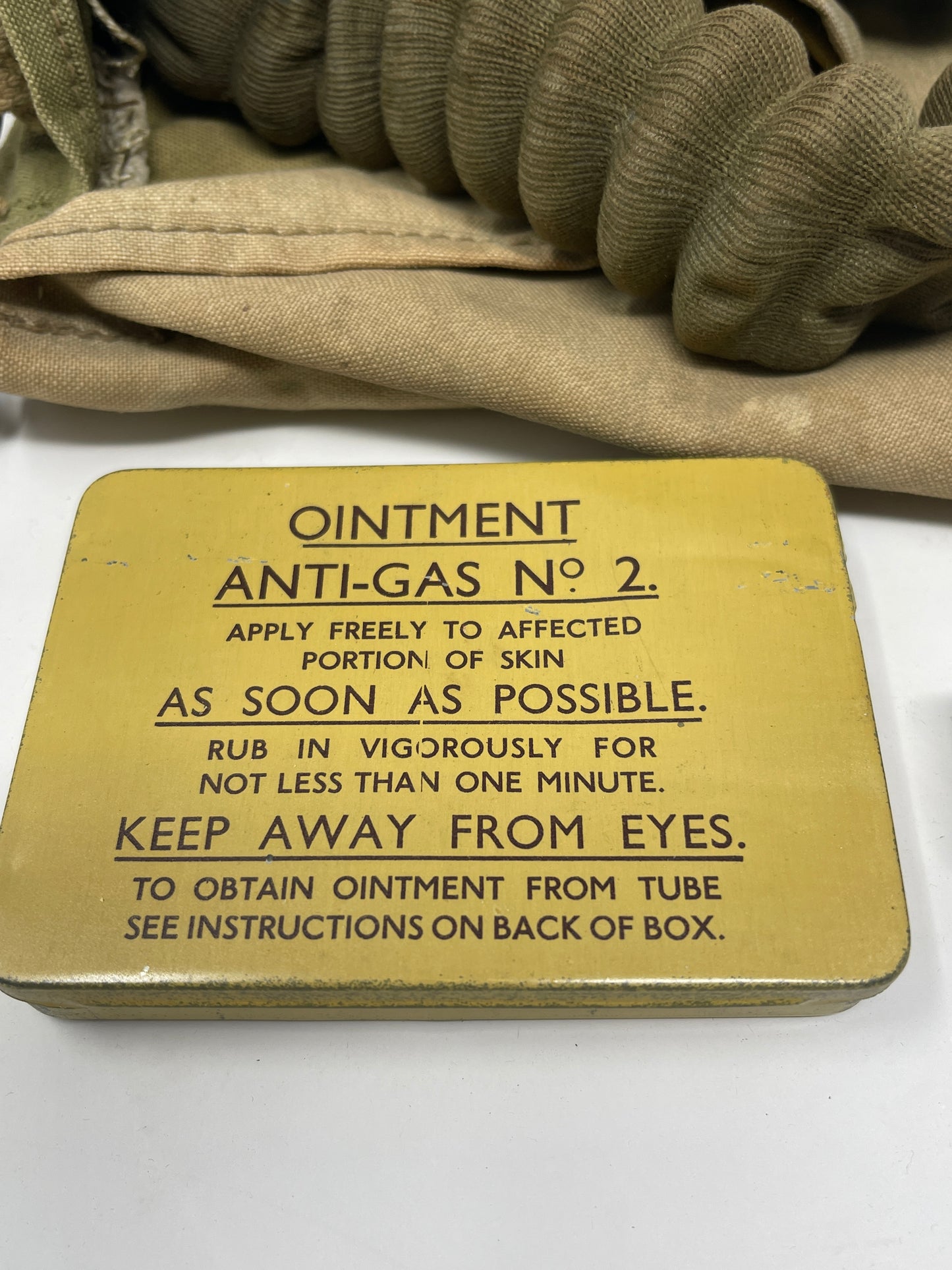 British Respirator, Anti-Gas, General Service, Mk V & Haversack, Mk VI: