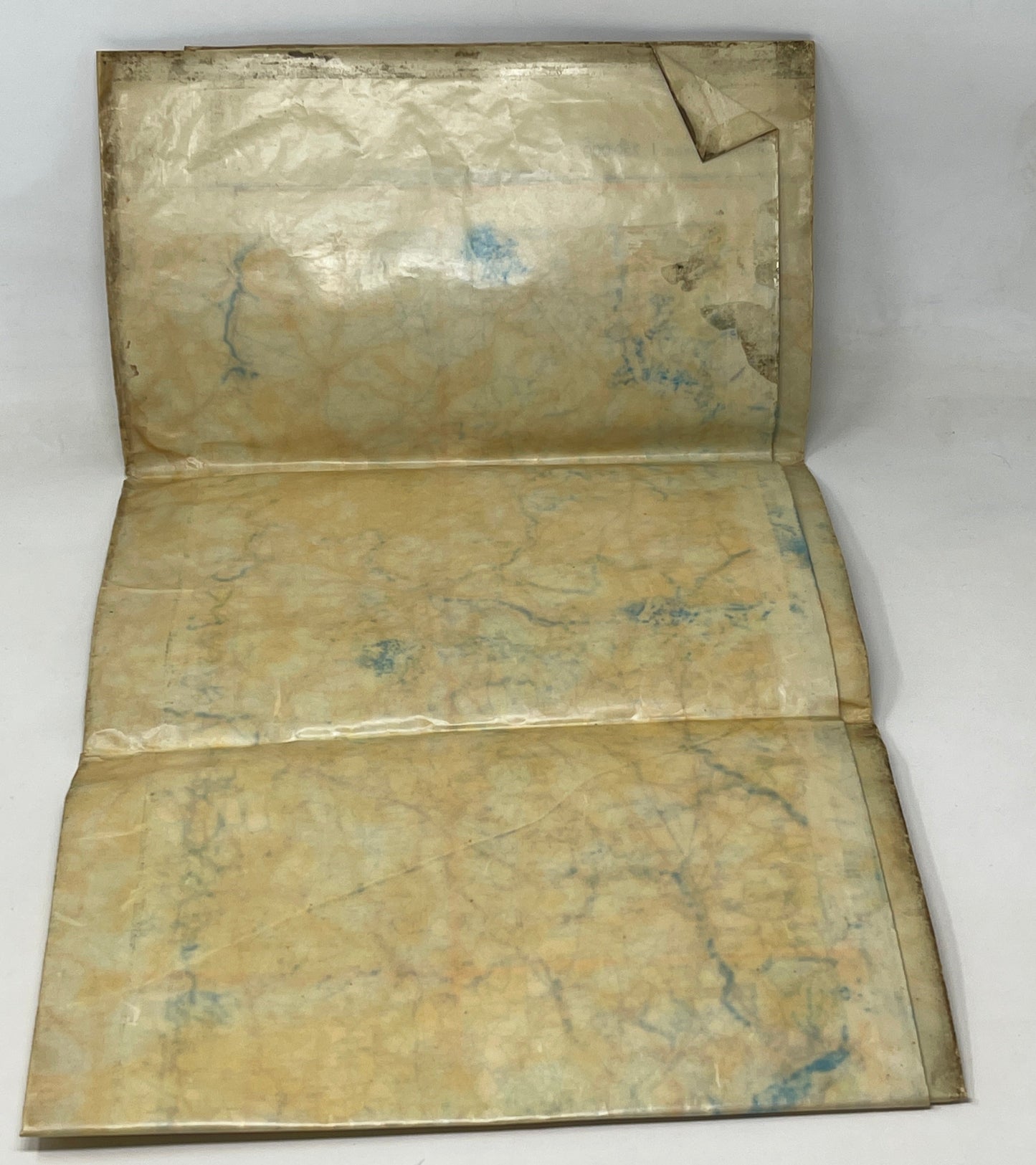 Luftwaffe Pilots Map of the South East of England