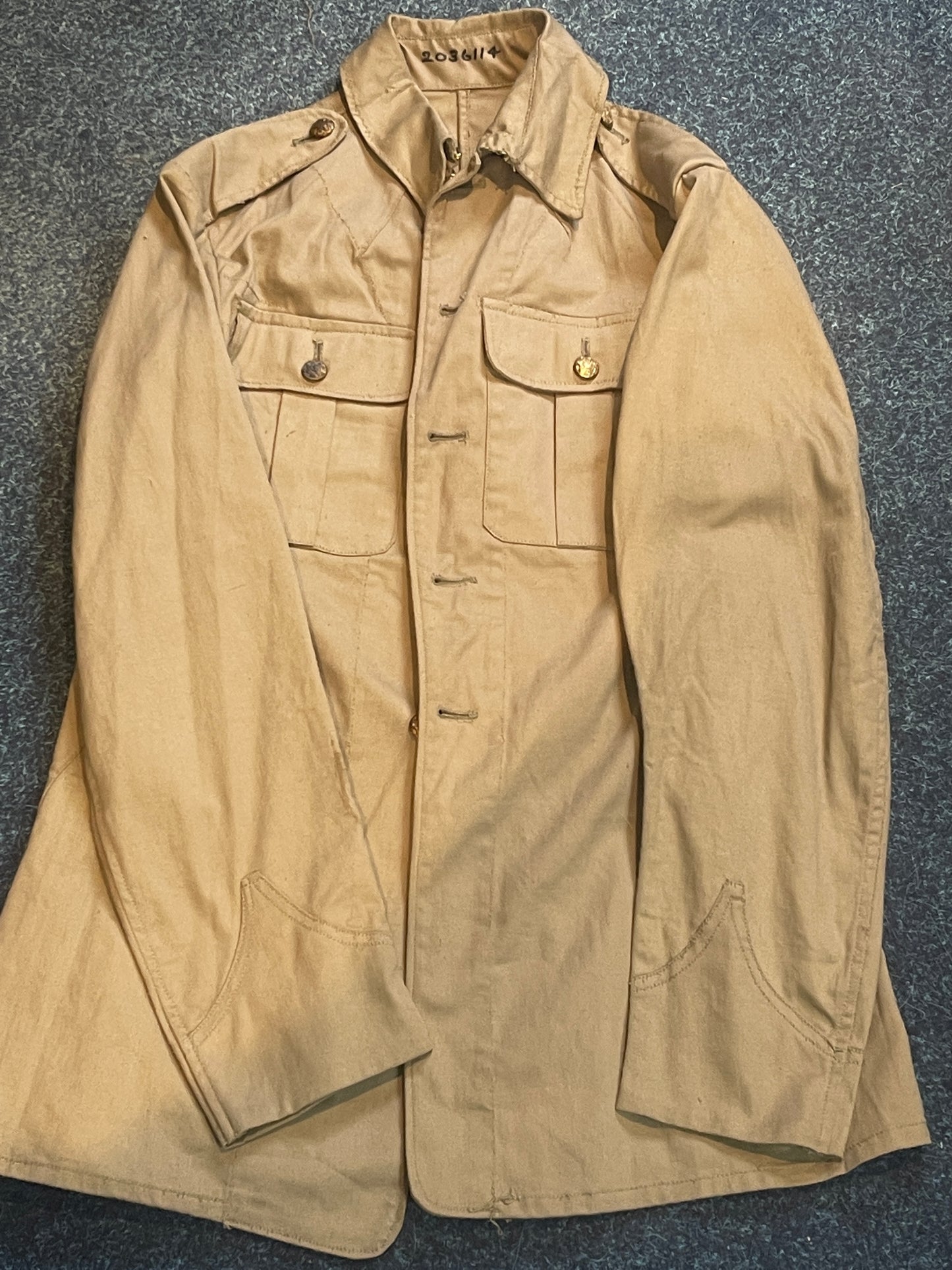 Khaki Drill Jacket No2 Other Ranks OR Size 8