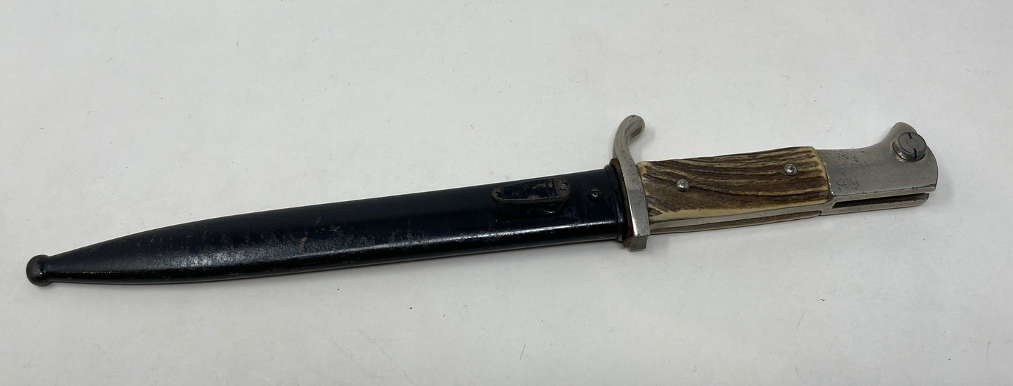 German Third Reich Parade Bayonet Stage Horn Handle