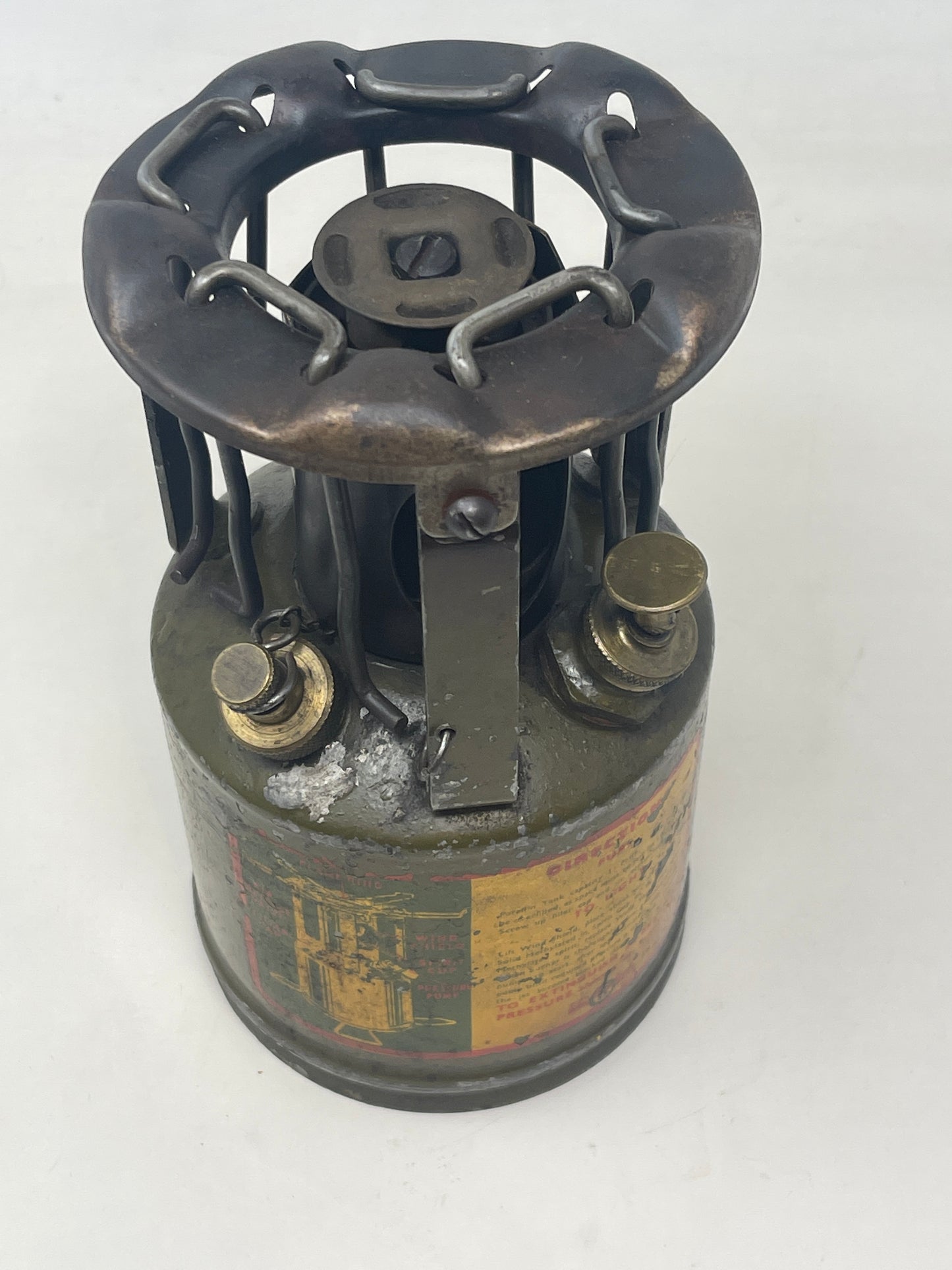 view of to of An original WW2 "Hurlock " field cooker