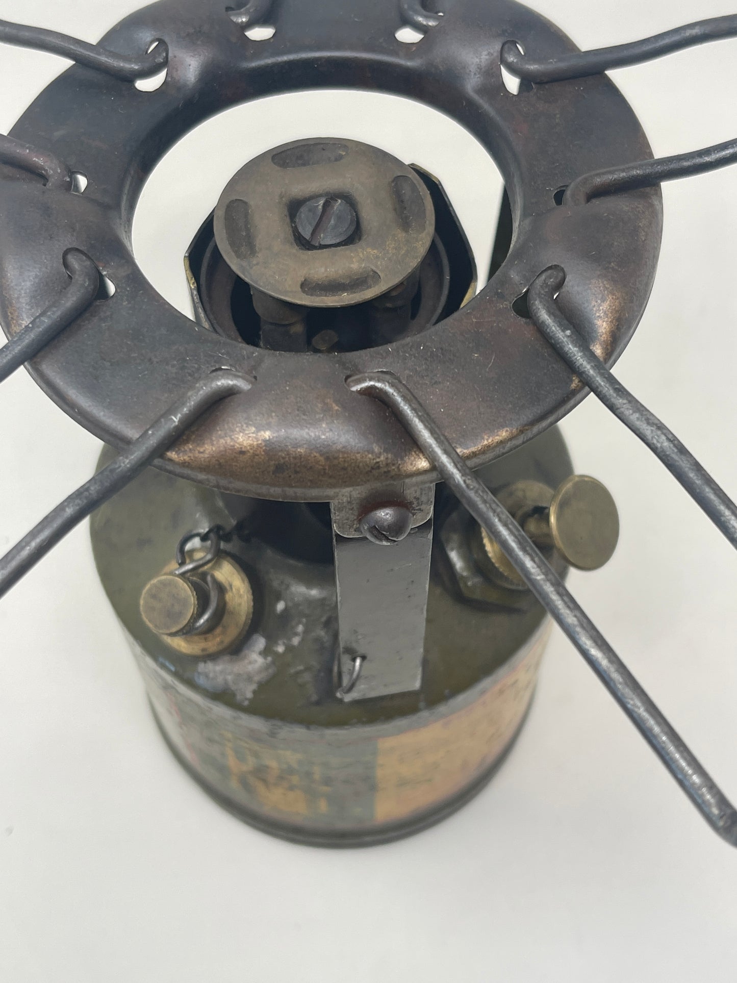 view of to of An original WW2 "Hurlock " field cooker
