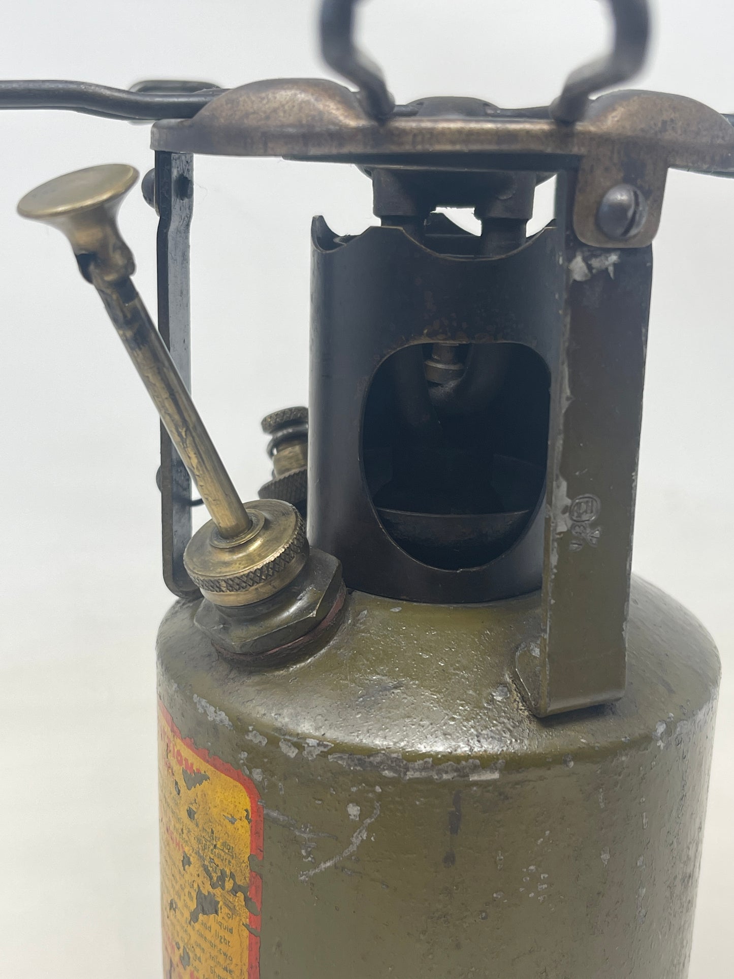 view of to of An original WW2 "Hurlock " field cooker
