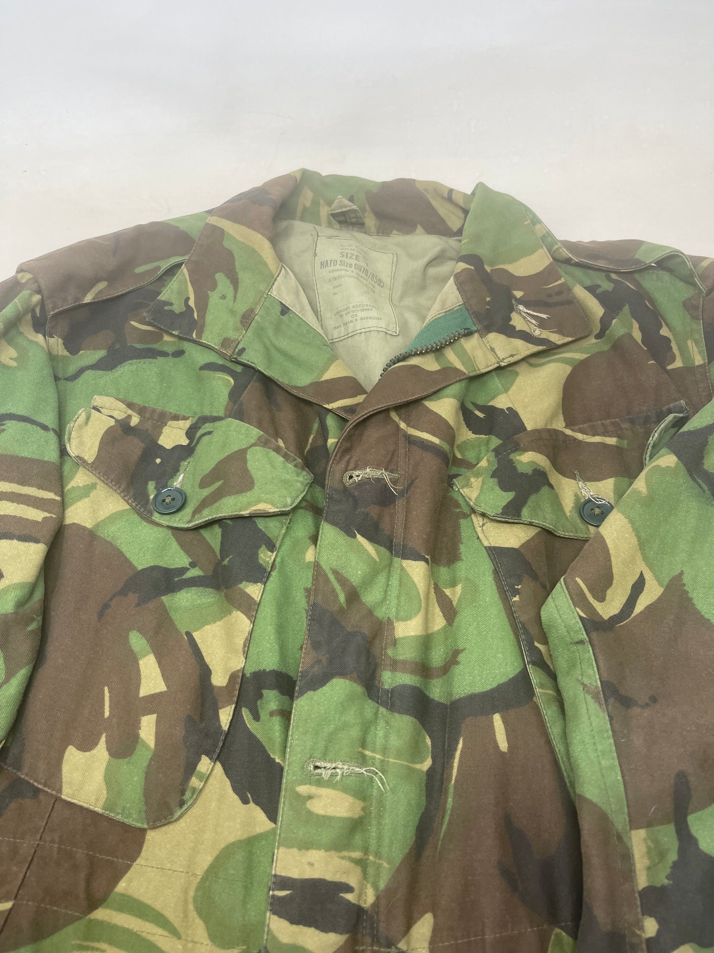 British Army 1968 Pattern DPM Smock Combat
