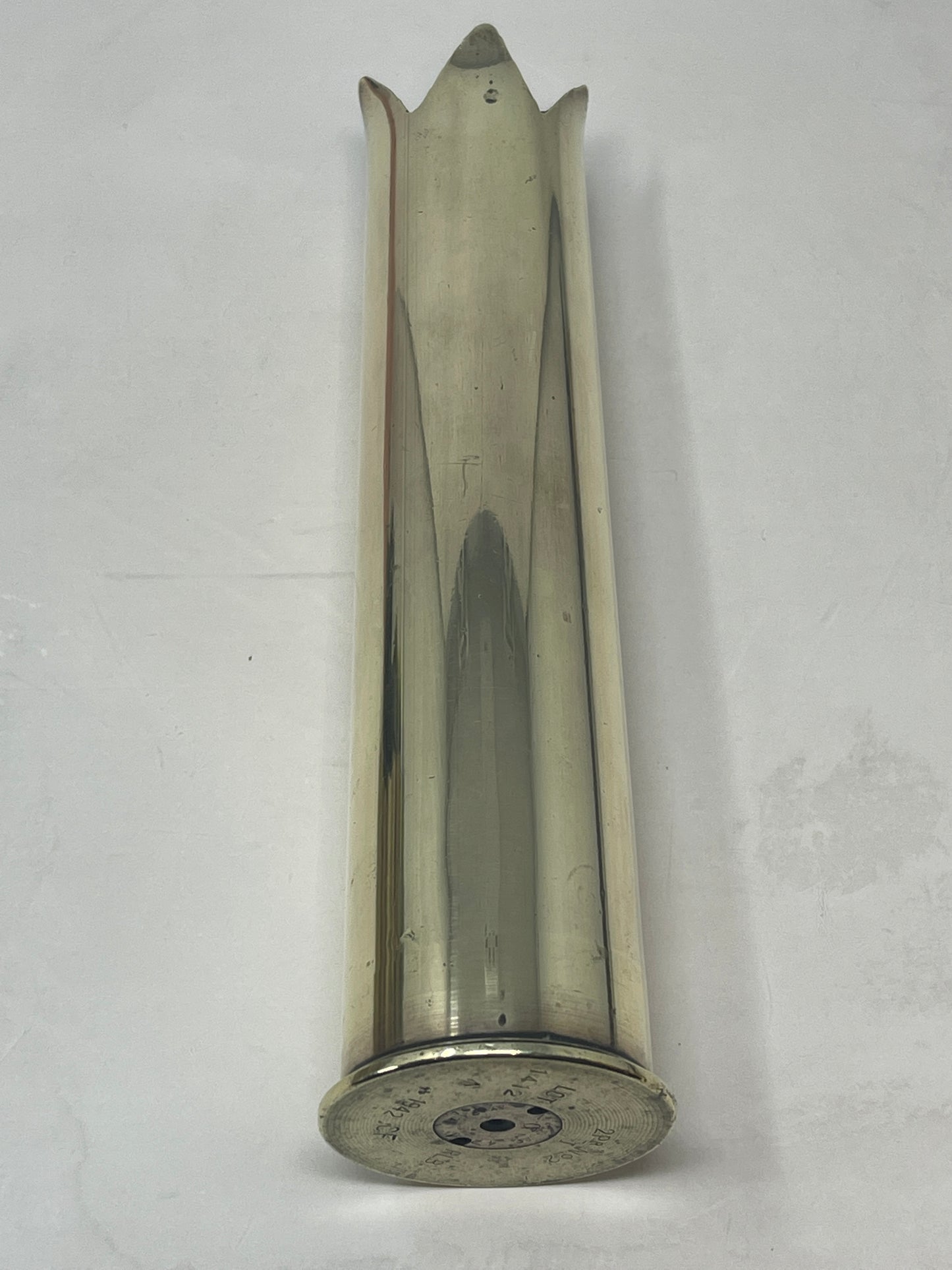 British 1943 Dated 2 Pounder Shell Case Trench Art
