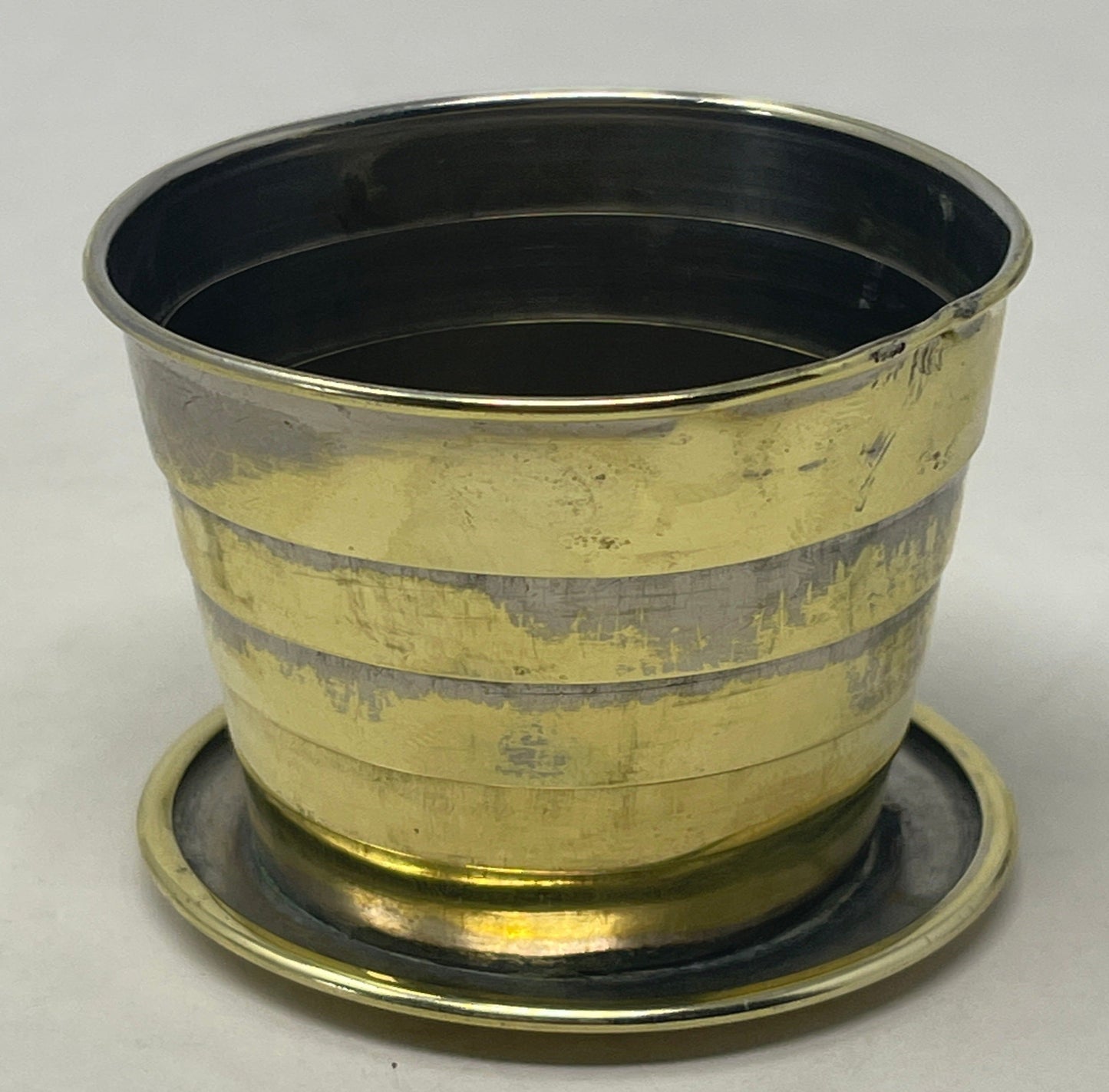 February 23, 1897 Nickel Plated Brass Cup