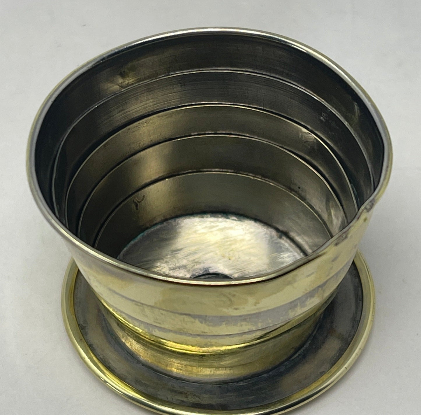 February 23, 1897 Nickel Plated Brass Cup